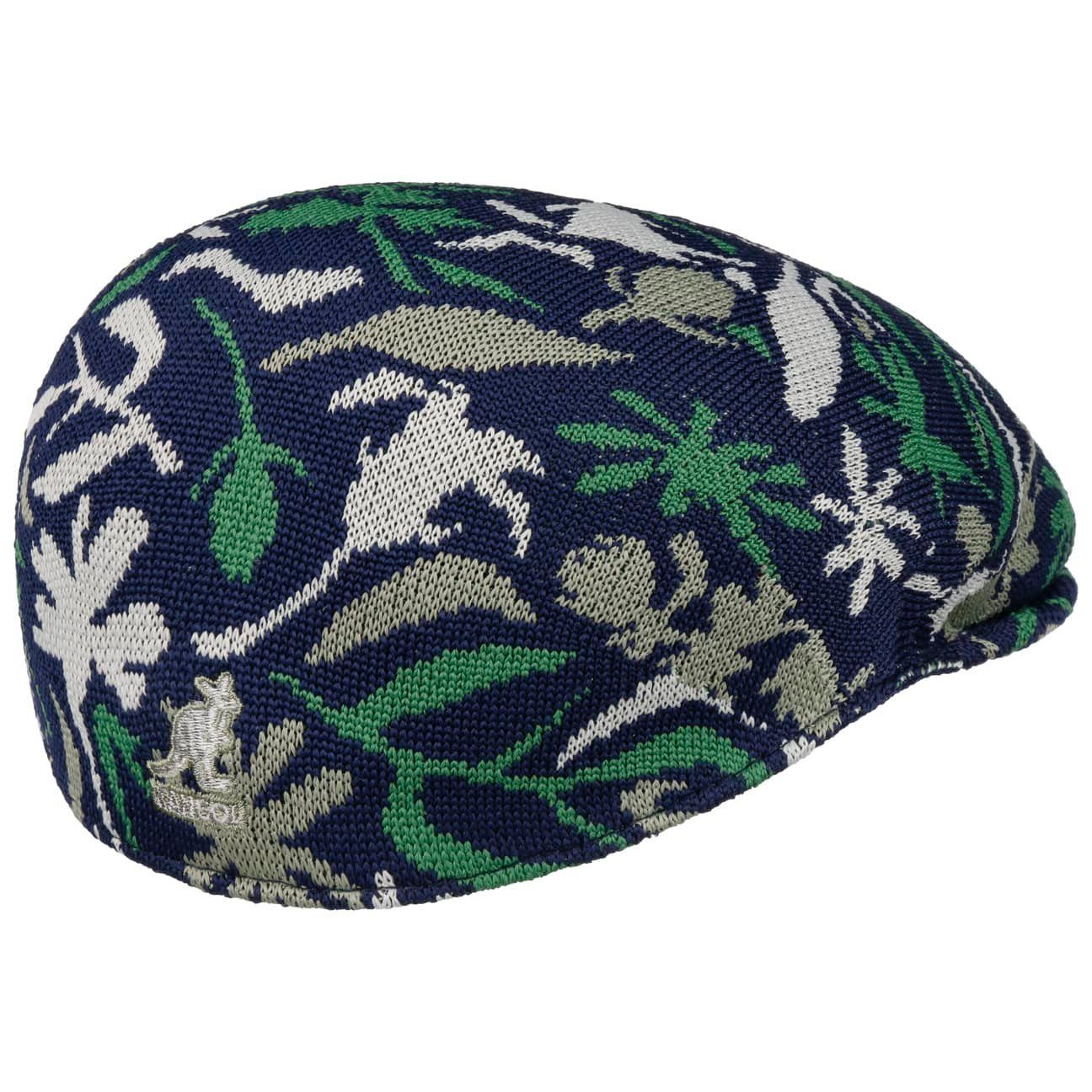 Kangol Schirmmütze mit Flat dunkelblau Schirm (1-St) Cap