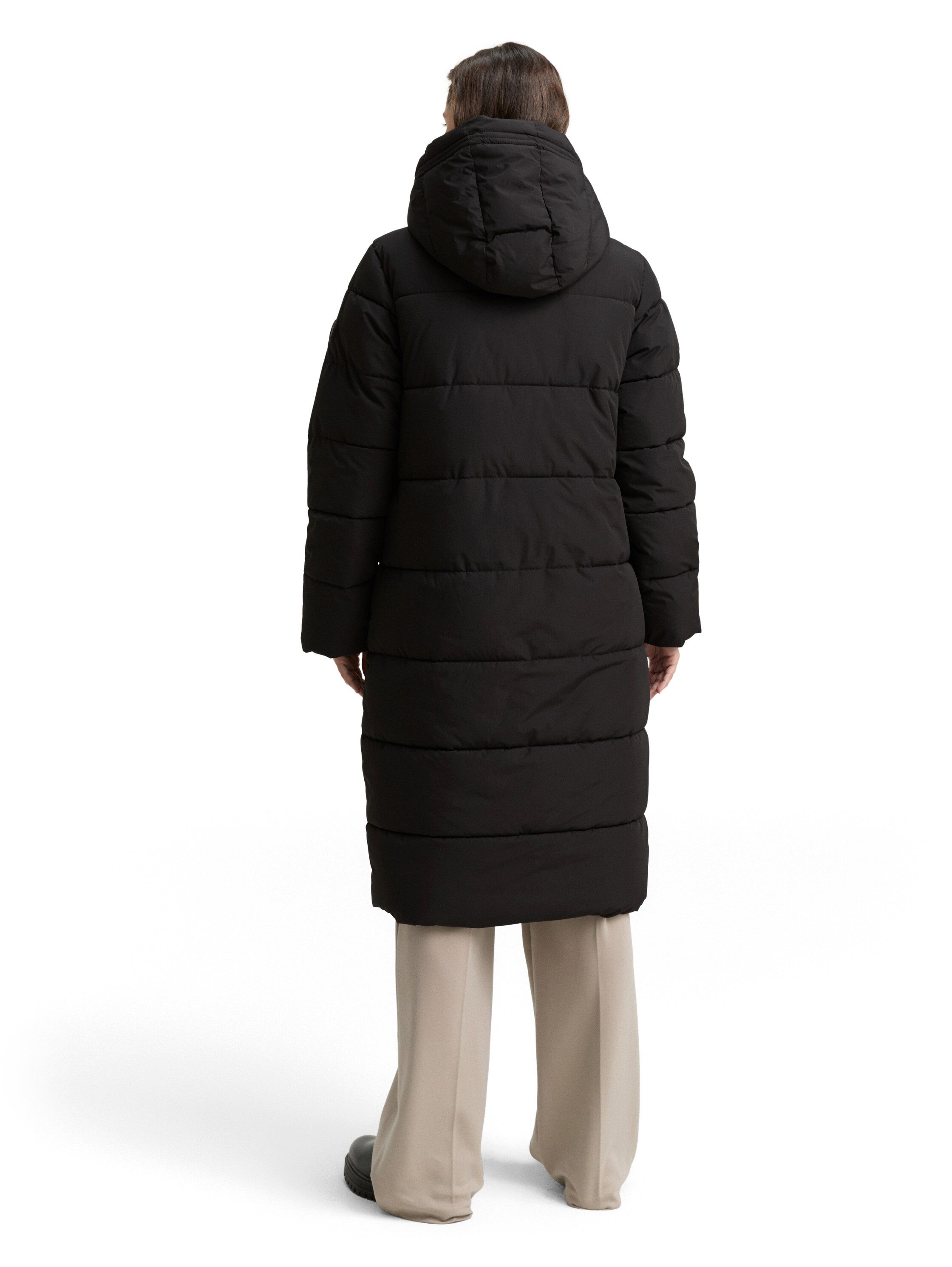 TOM TAILOR Steppmantel Regular mit Kapuze