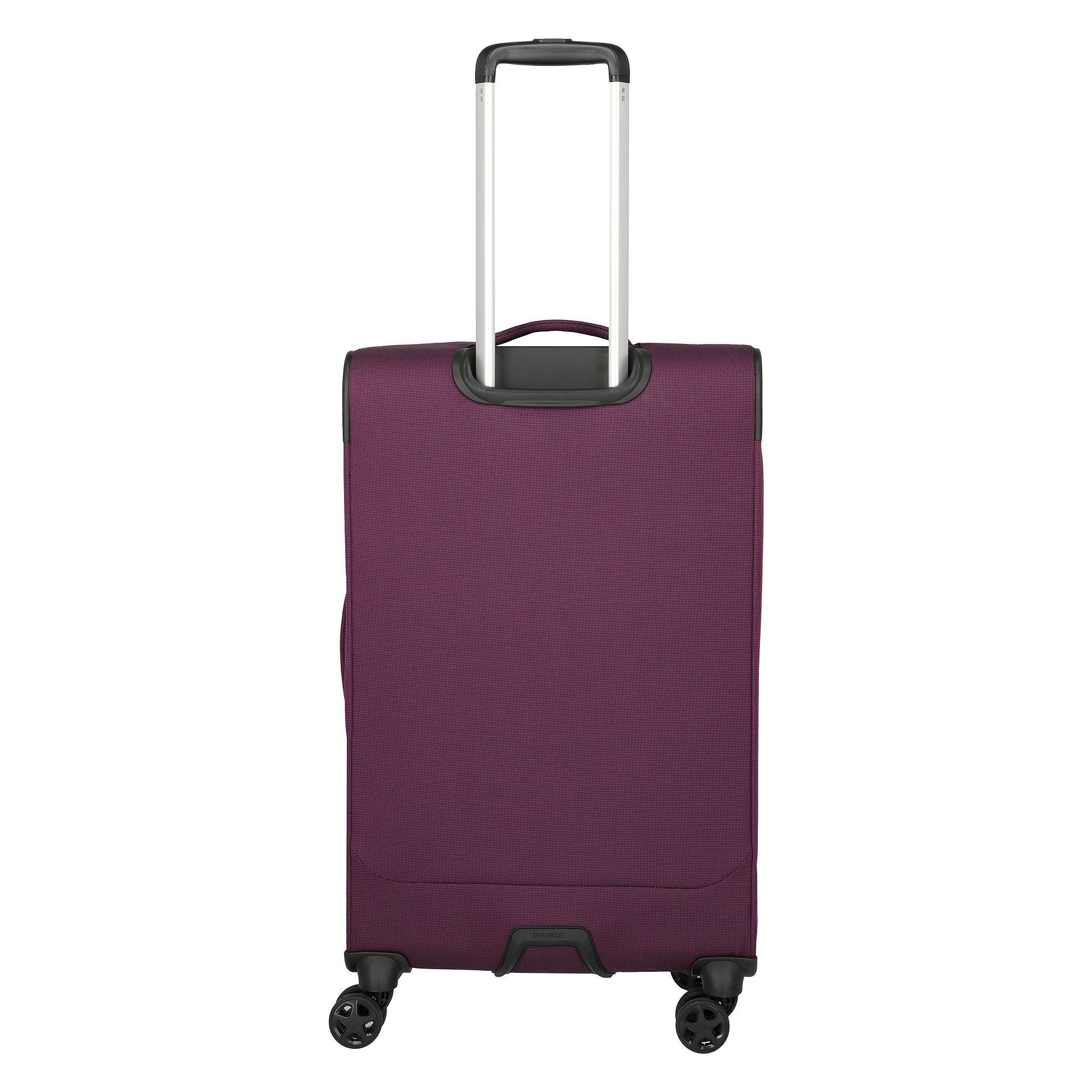 travelite Weichgepäck-Trolley Cubis, 4 Rollen, Polyester