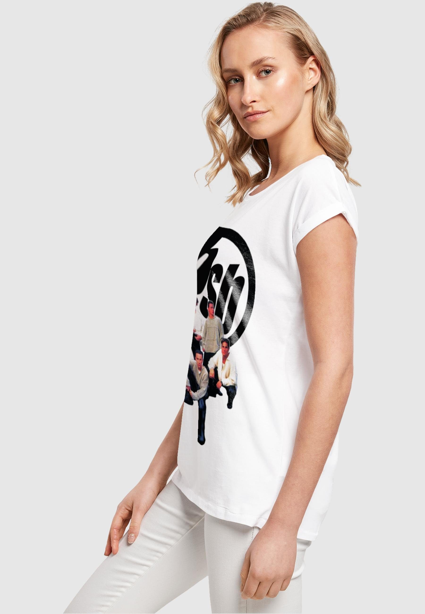 (1-tlg) white T-Shirt Damen Merchcode