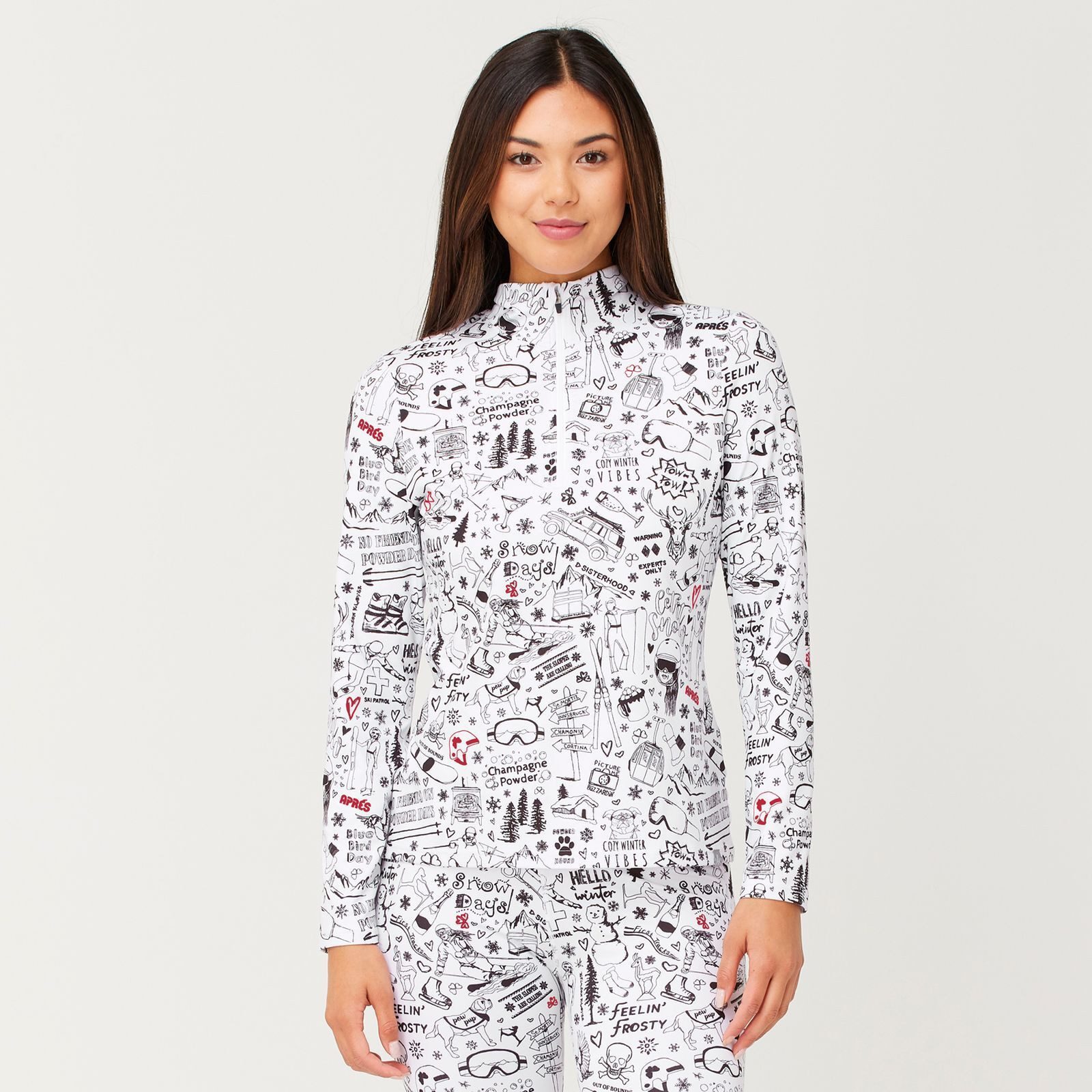 Langarmshirt Graffiti Top