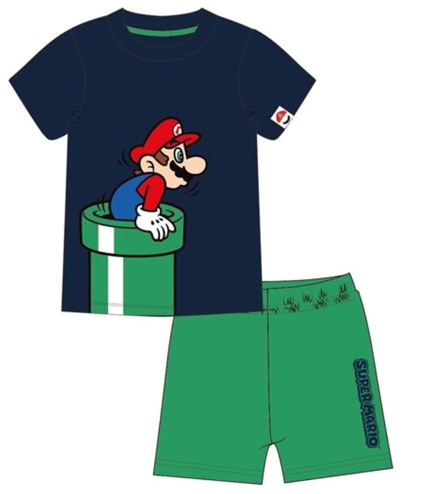 Super Mario Pyjama Super Mario Pyjamas für Kinder 104 110 116 128 140 4-10Jahre