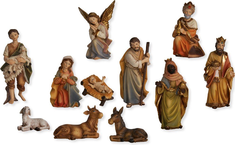 dekoprojekt Krippenfigur Krippenfigur Markus-Krippenfiguren (11 St)