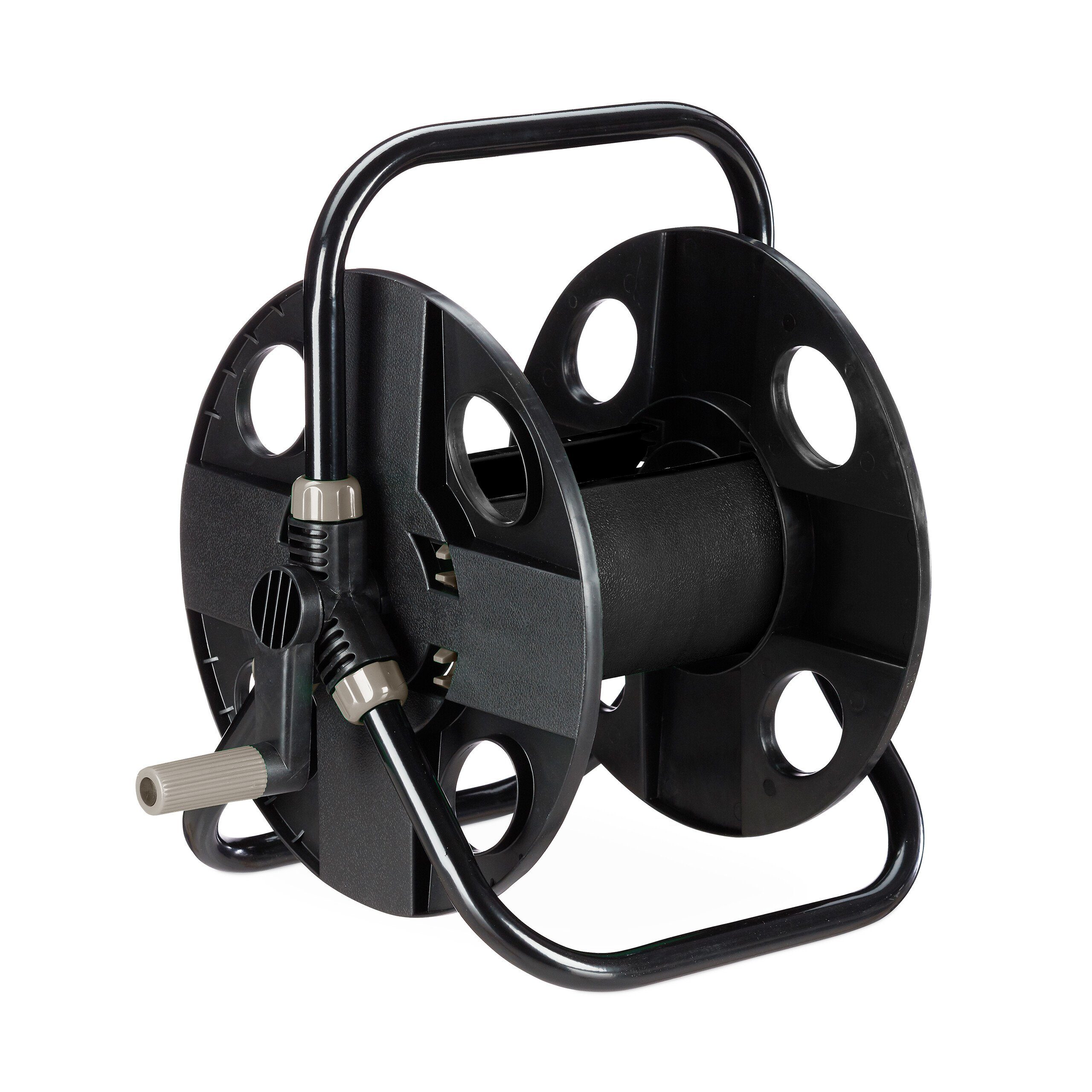 relaxdays Schlauchhalterung Schlauchtrommel 30 Meter 1/2" Schlauch