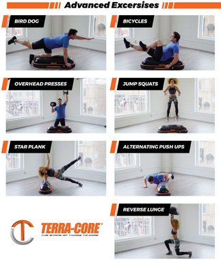 Terra Core Balancetrainer »Terra Core«, Universelle Workout Bench, Stepp und Balance Board