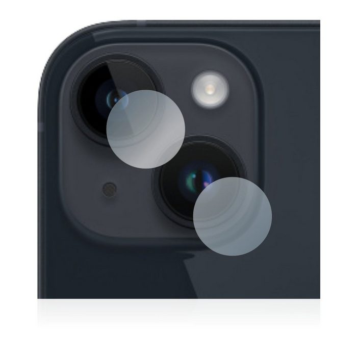 BROTECT flexible Panzerglasfolie für Apple iPhone 14 Plus (NUR Kamera) Displayschutzglas Schutzglas Glasfolie klar