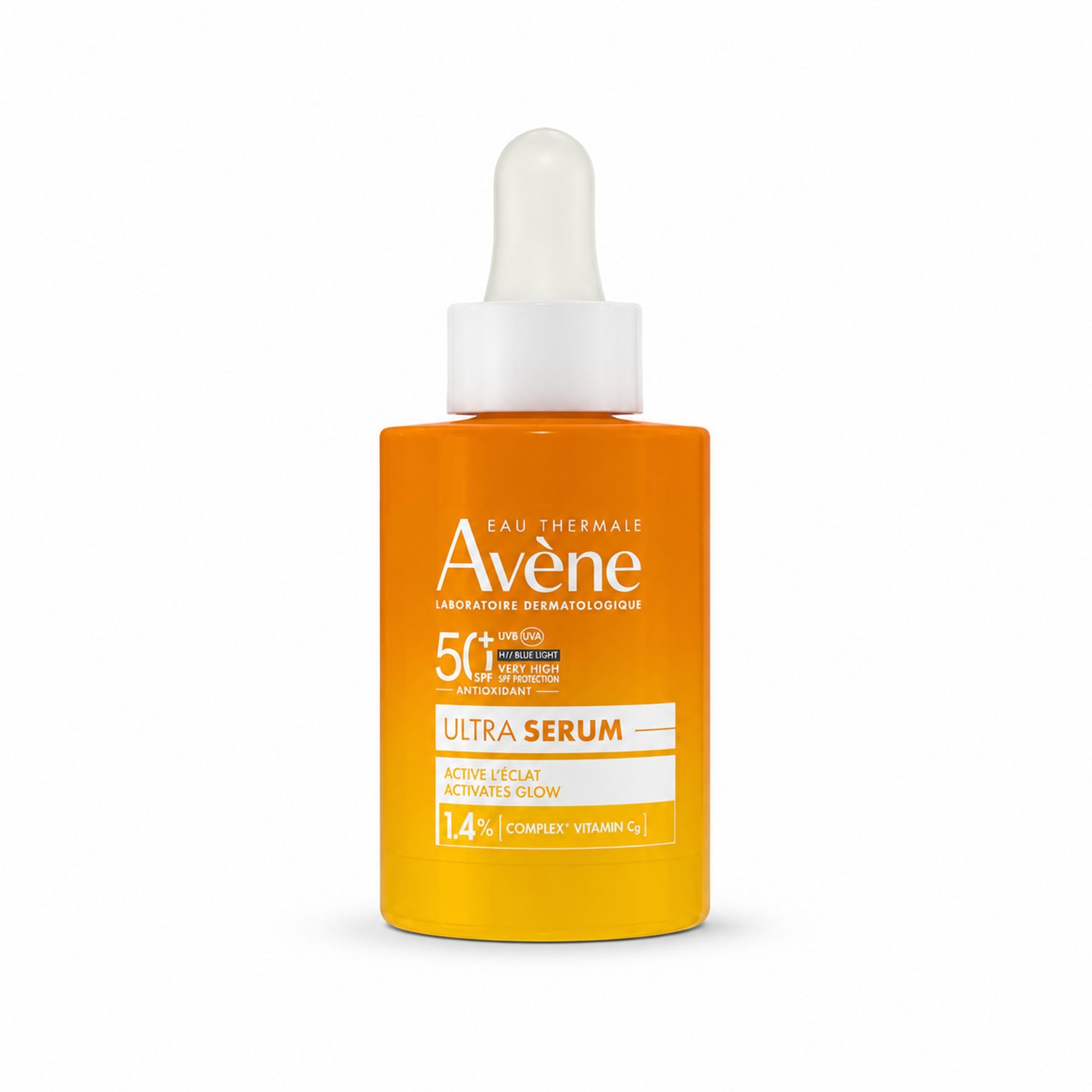 Avene Sonnenschutzfluid AVENE Ultra Serum Glow-Effekt SPF 50+ 30ml