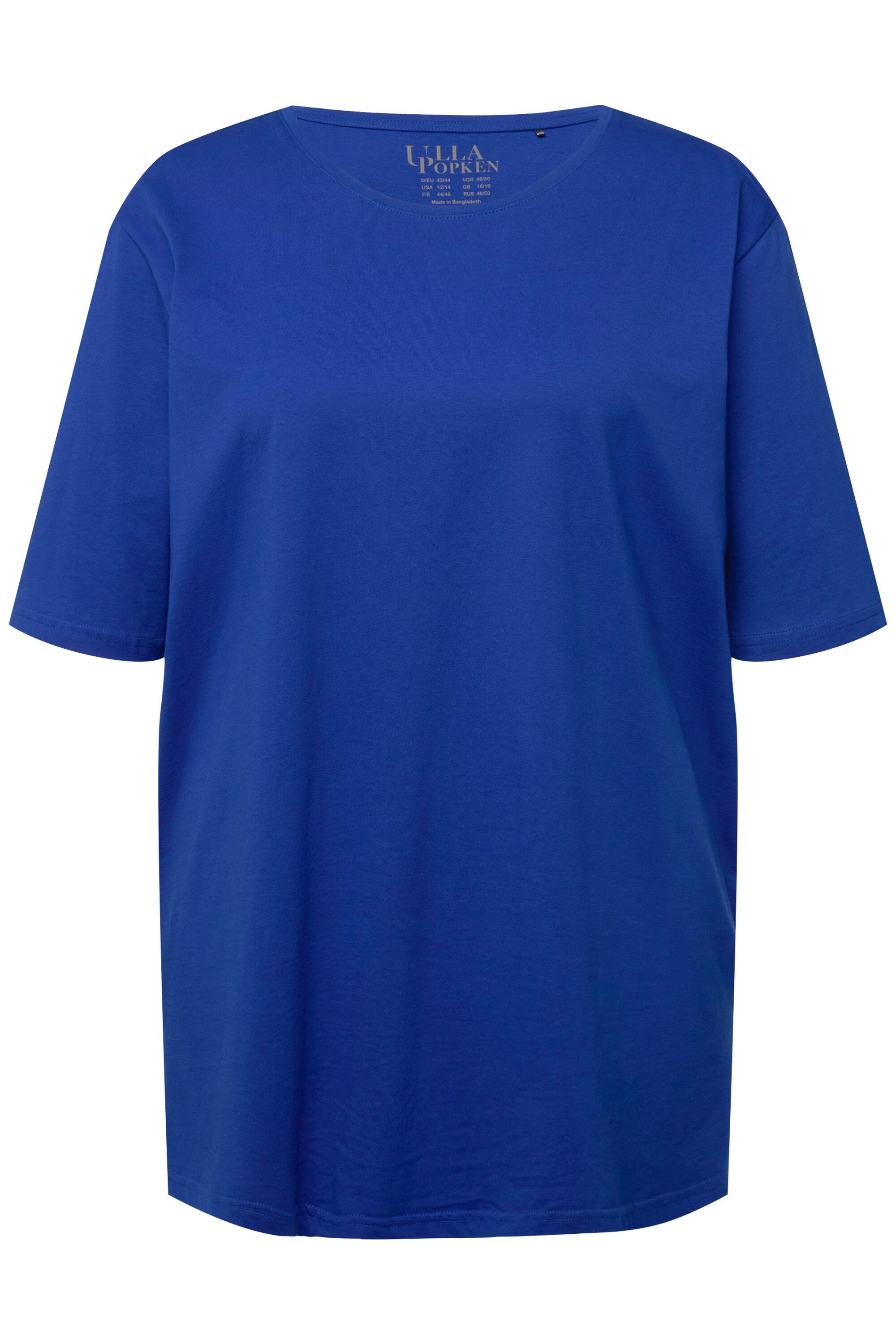 Ulla Popken T-Shirt T-Shirt Rundhalsausschnitt Relaxed günstig online kaufen
