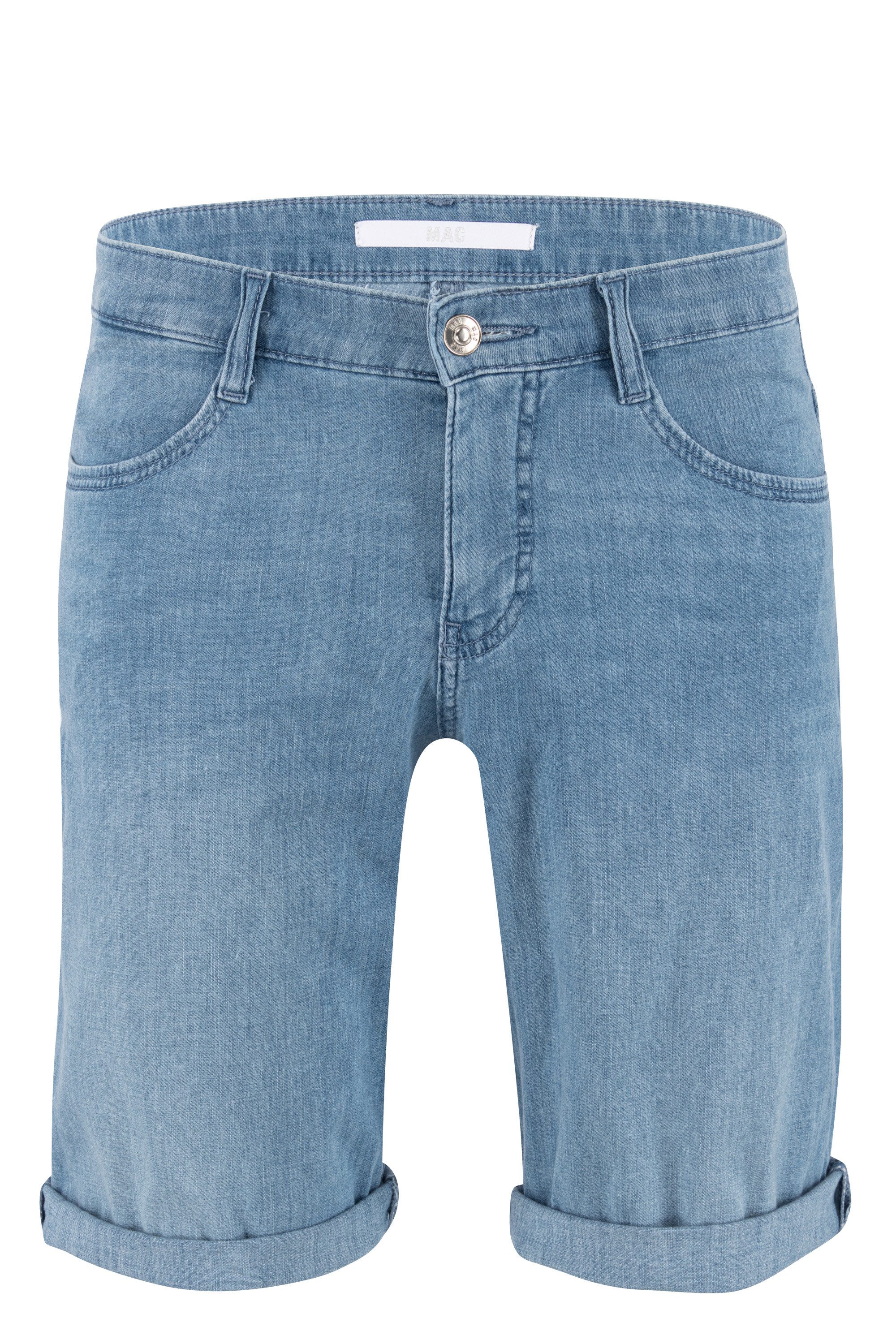 MAC Stretch-Jeans MAC SHORTY river clean blue 2387-90-0344 D400 - ULTRALIGHT DENIM