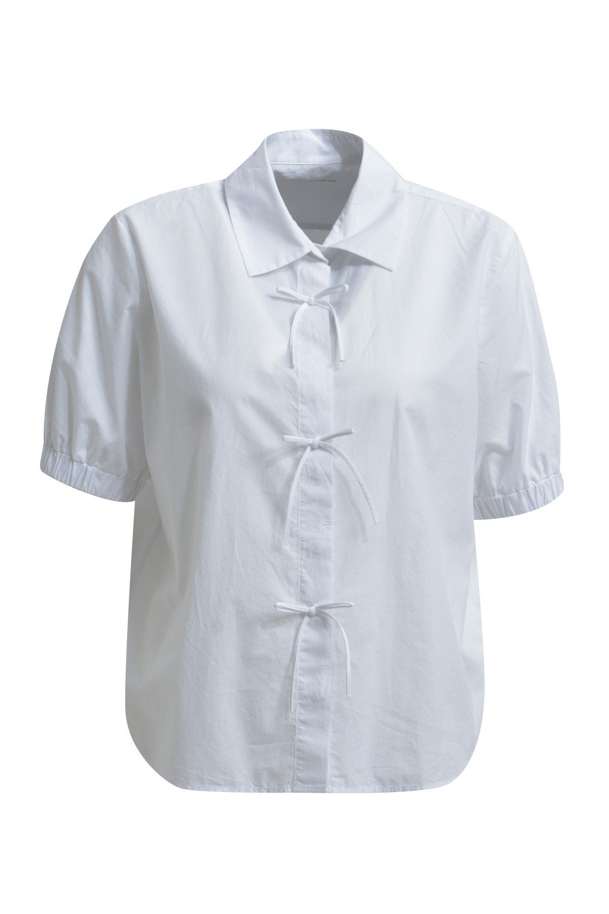 Milano Italy Kurzarmbluse aus Baumwolle günstig online kaufen