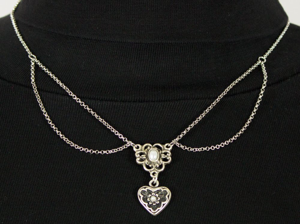 LUISIA® Kette mit Anhänger Halskette "Cecilia" günstig online kaufen