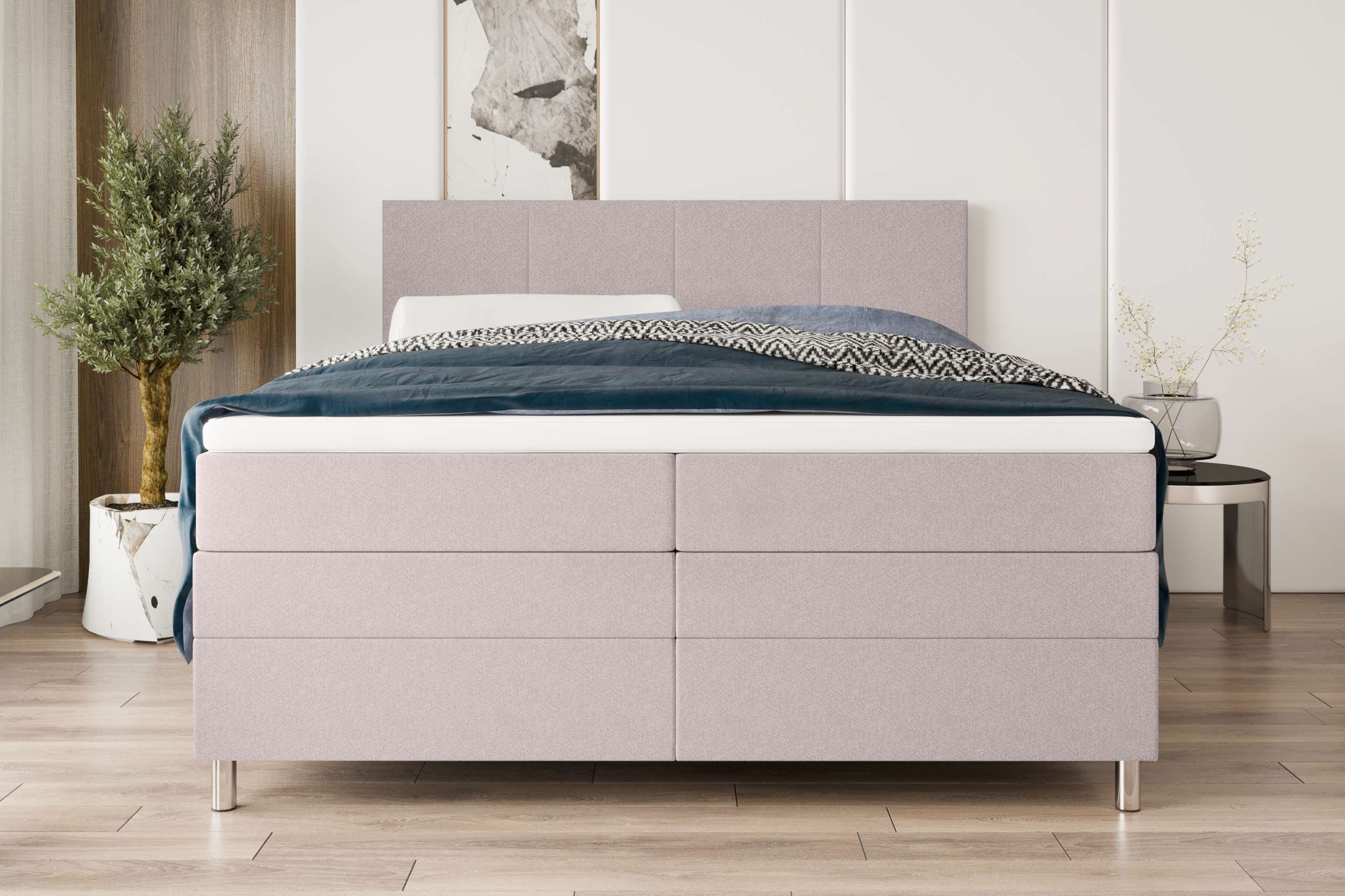 99rooms Boxspringbett Orion (Schlafzimmerbett, Bett), 140/160/180 günstig online kaufen