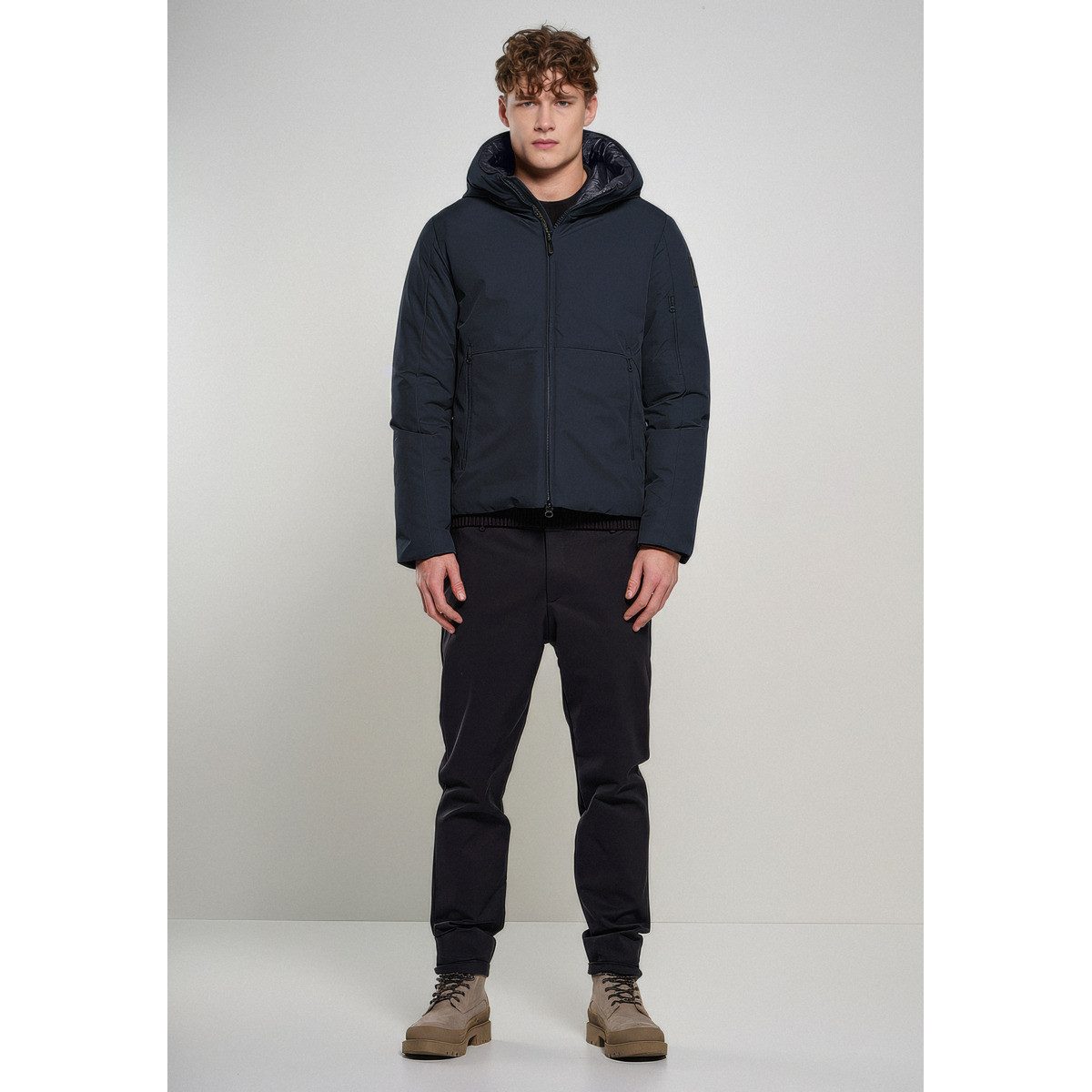 Bomboogie Winterjacke Berlin Herren Mantel, Parka, Steppjacke, Anorak, Outdoorjacke