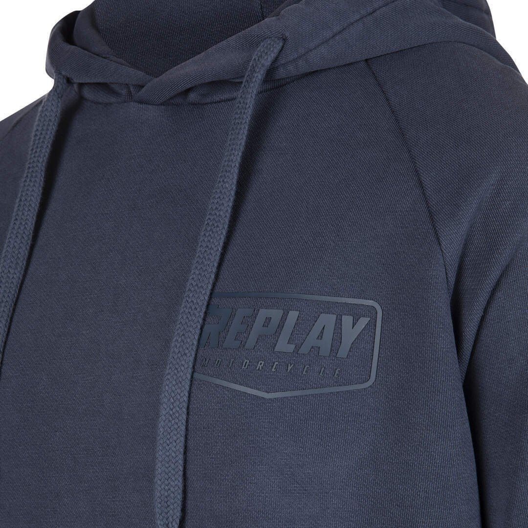 Replay Classic Blue Kapuzenpullover Hoodie