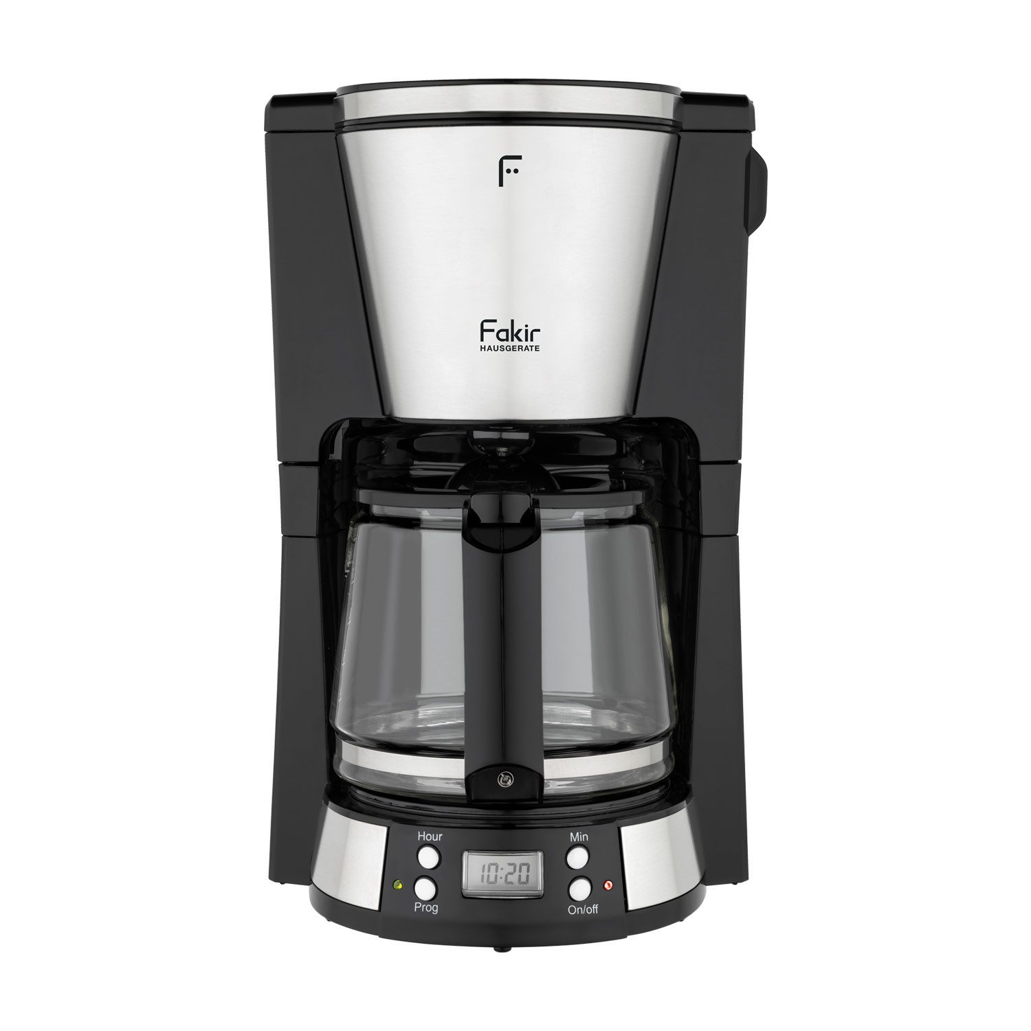 FAKIR Filterkaffeemaschine, 1.5l Kaffeekanne, waschbarer Filter, Warmhaltefunktion für längeren Kaffeegenuss
