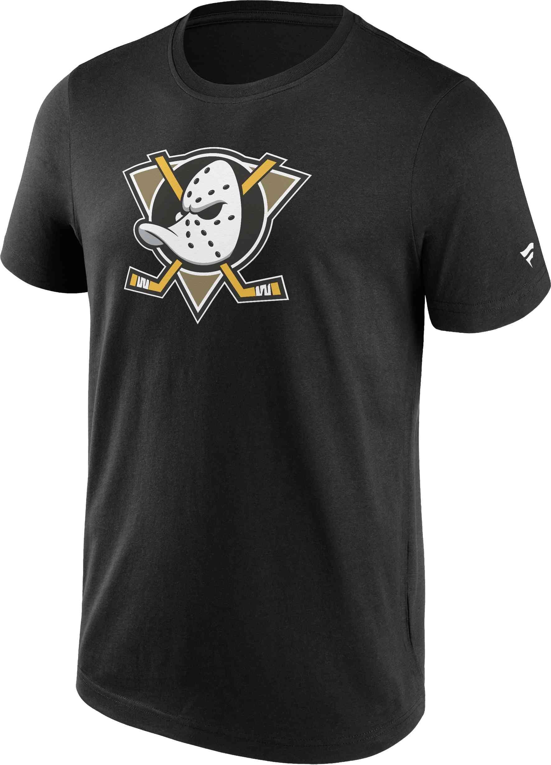 NHL Ducks Logo T-Shirt Graphic Fanatics Anaheim Primary