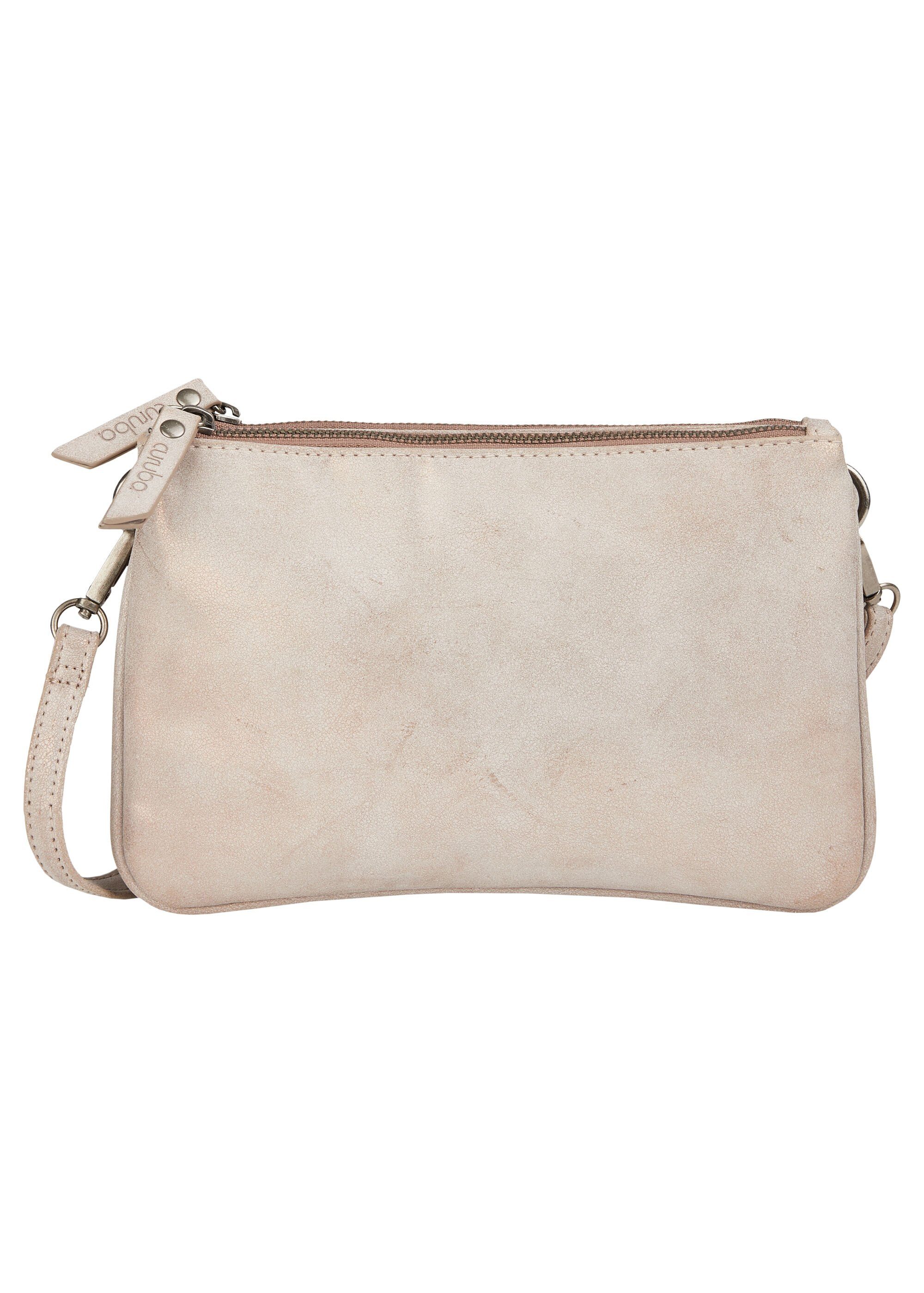 curuba Clutch GRACE, in ansprechender Metallic-Optik