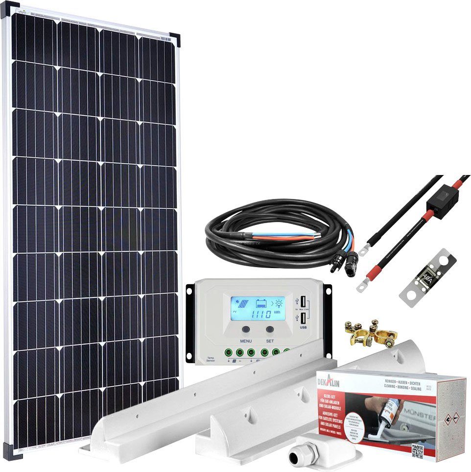 offgridtec Solaranlage mPremium-XL 150W/12V, 150 W, Monokristallin, (Set), Wohnmobil Solaranlage | Solaranlagen