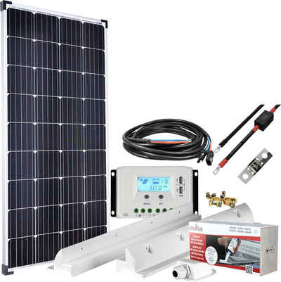 offgridtec Solaranlage mPremium-XL 150W/12V, 150 W, Monokristallin, (Set), Wohnmobil Solaranlage