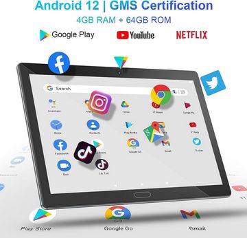 EagleSoar Tablet (10", 64 GB, Android 11, 5G, Tablet (512GB TF) 5G WiFi, Dual Kamera,HD IPS Bluetooth 5.0 GPS Tablet)