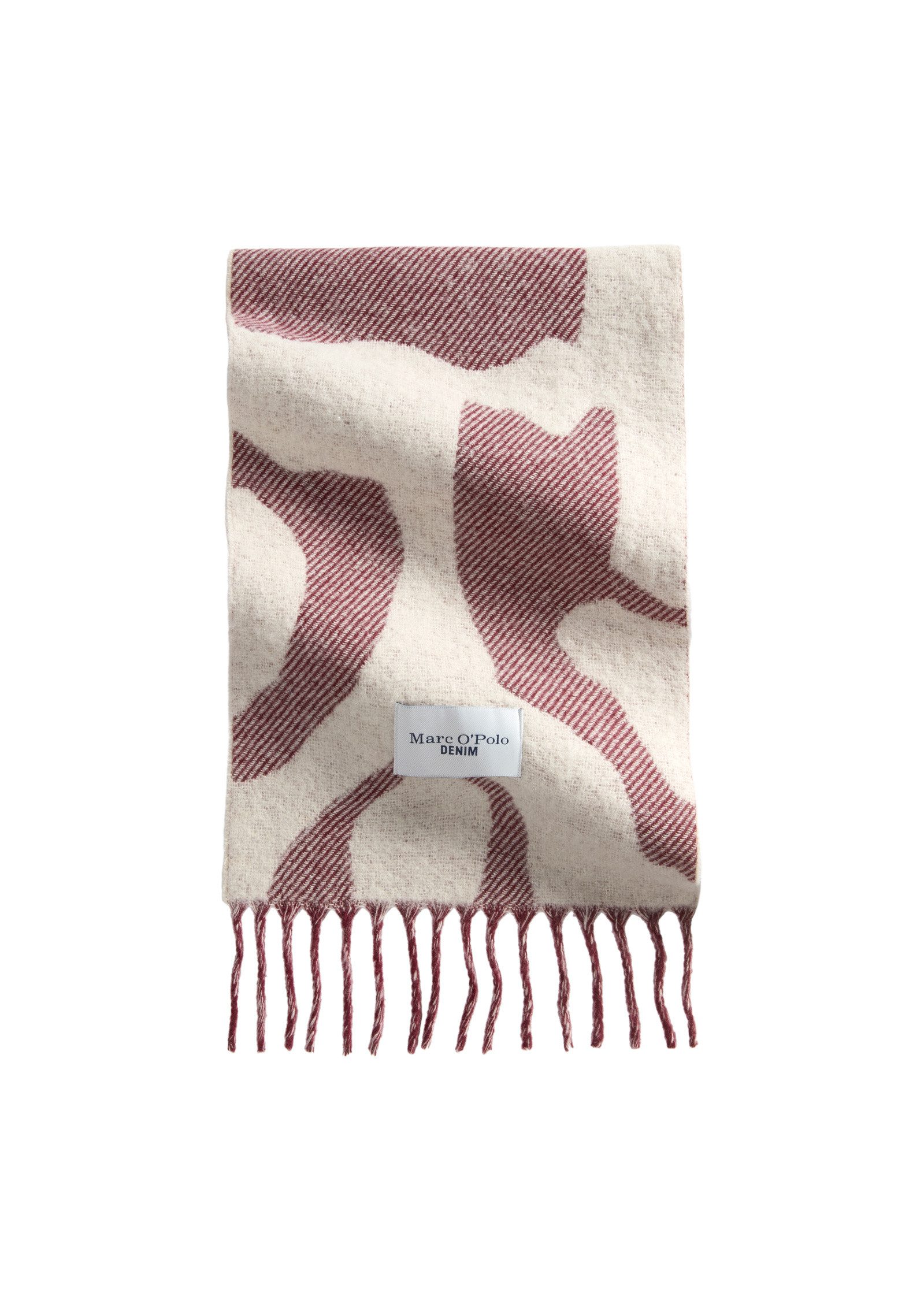 Marc O'Polo DENIM Schal aus Schurwolle-Alpakawolle-Mix