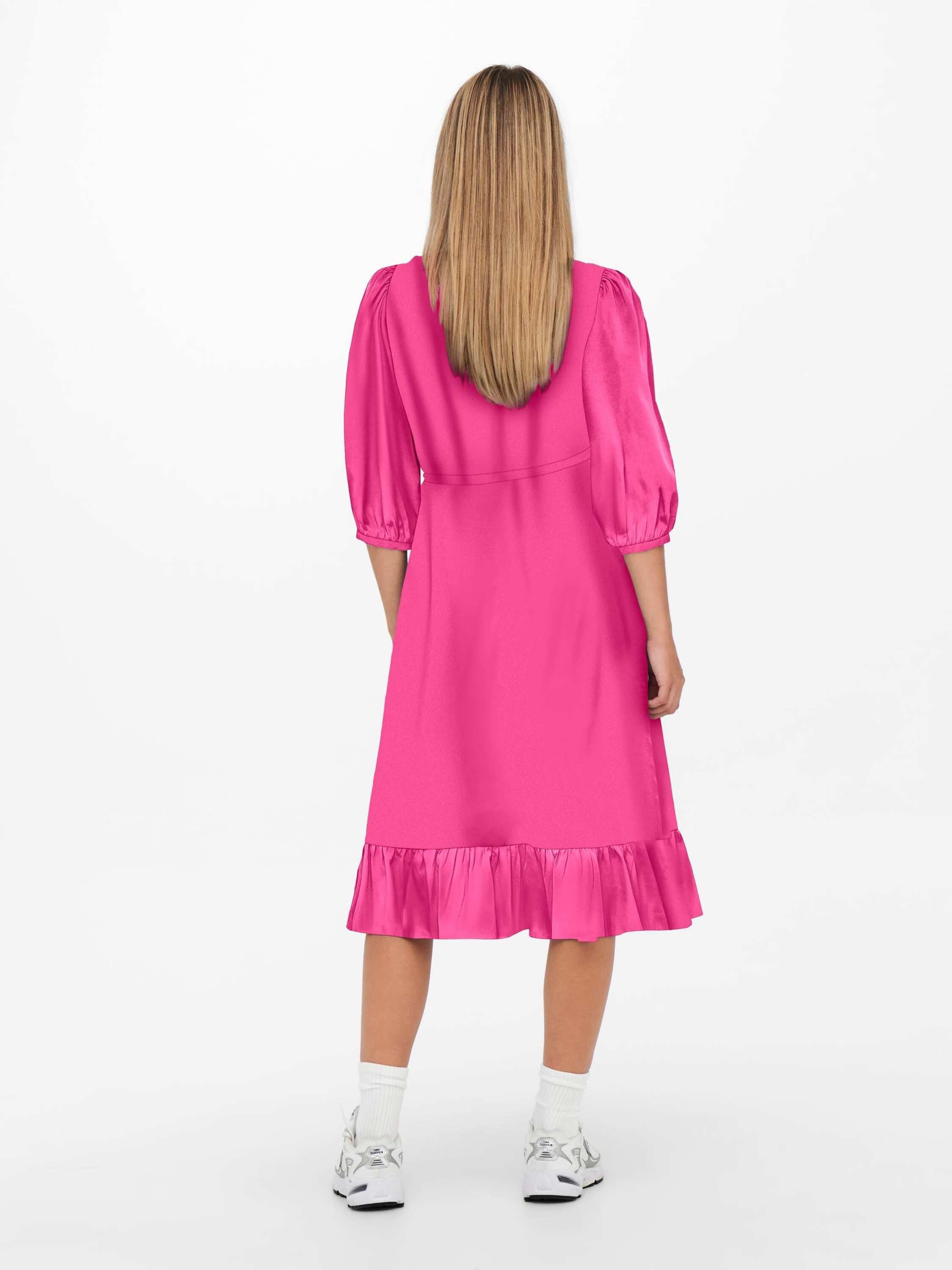 ONLY Midikleid OLIVIA (1-tlg) Drapiert/gerafft
