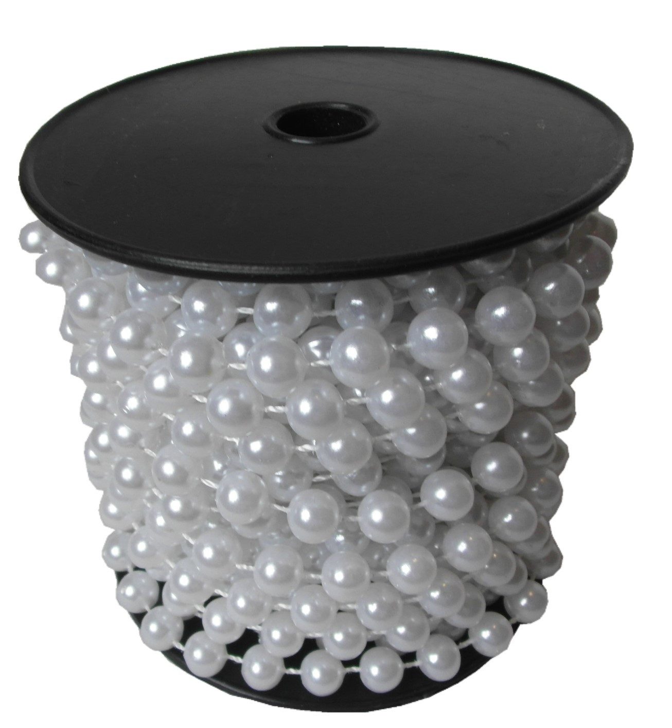 Einkaufszauber Bastelperlen Perlenkette für Dekoration und Basteln -, 8mm Perlen