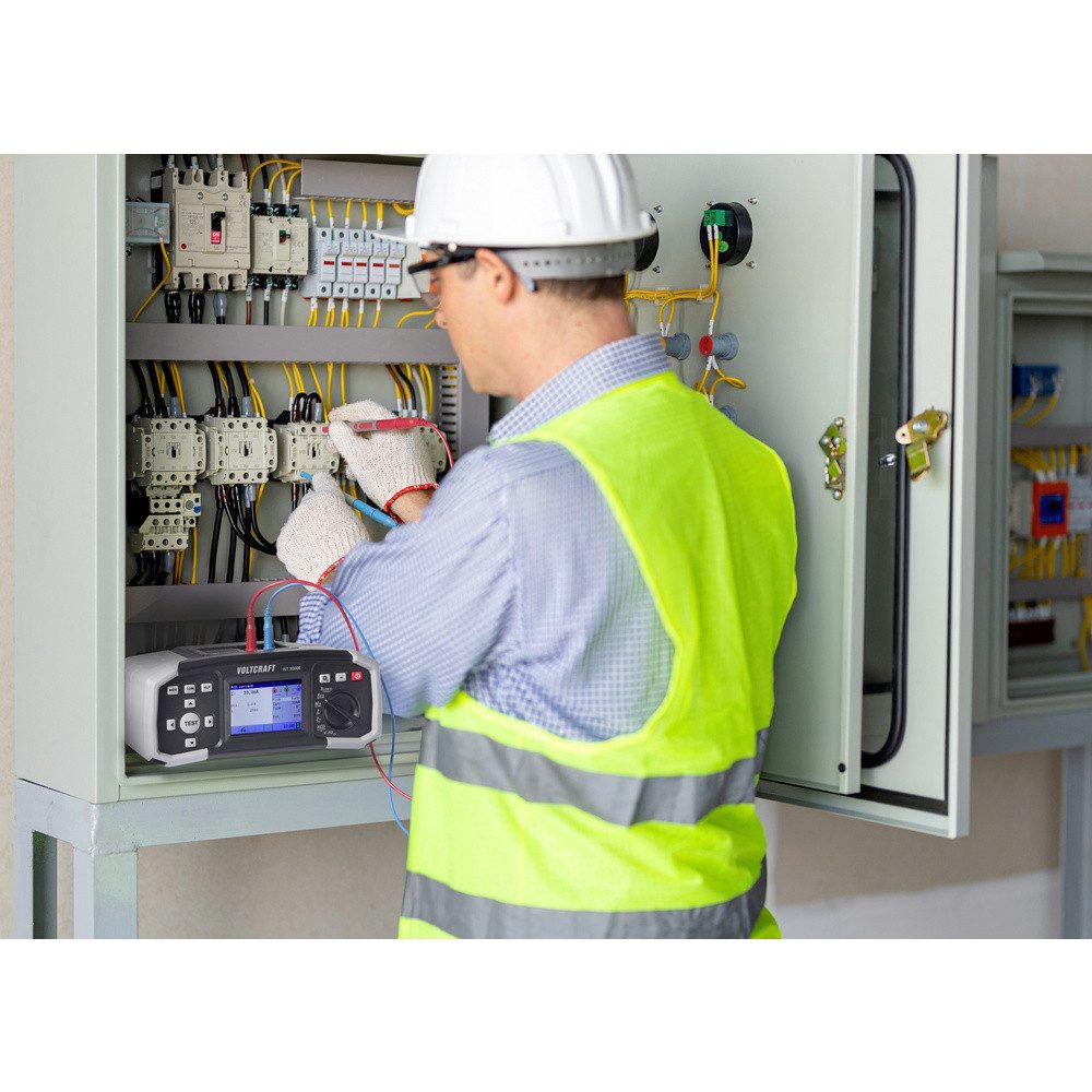 VOLTCRAFT Spannungsprüfer VOLTCRAFT IST 3000E Installationstester-Set mit aktivem EVSE Testkabel, (IST 3000E)