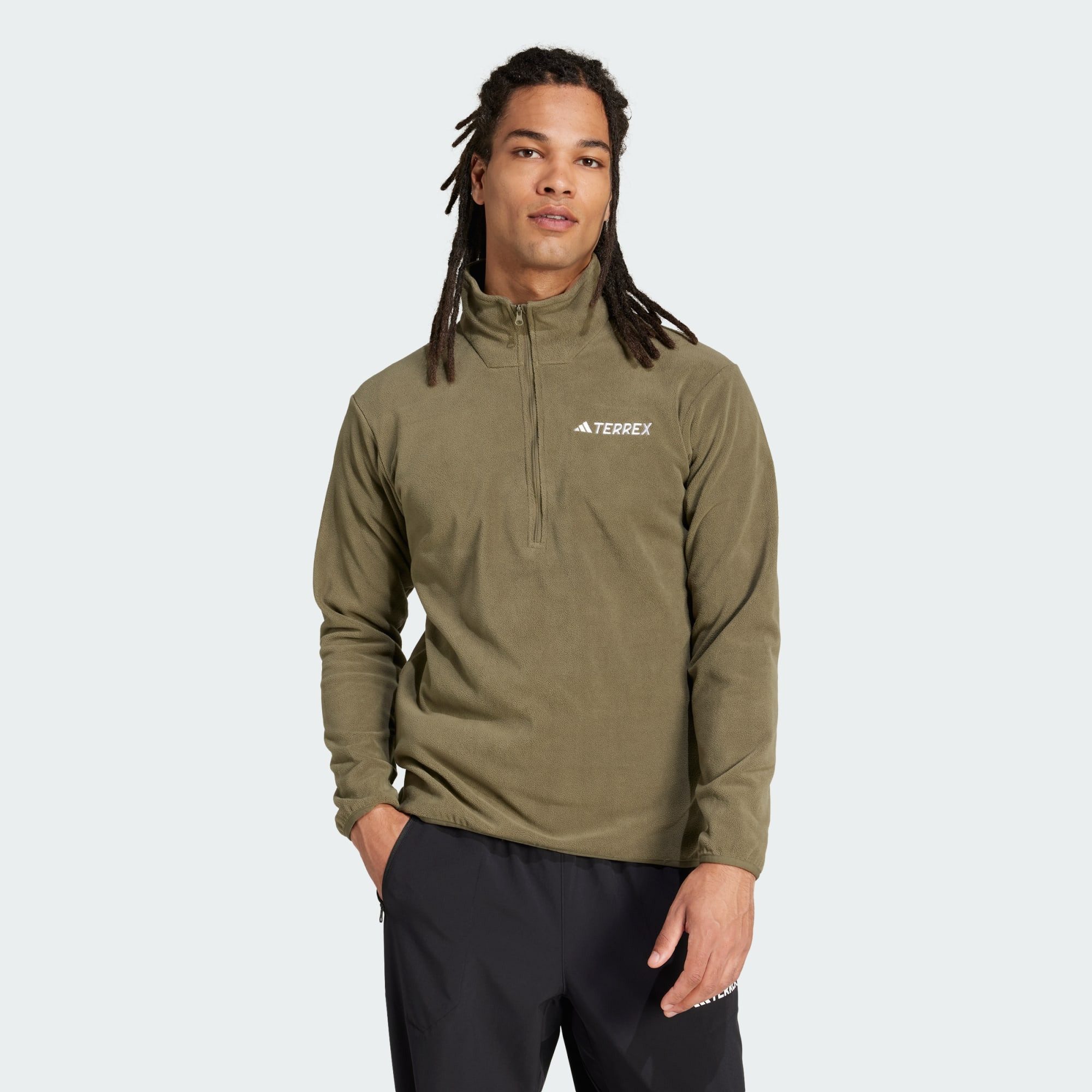 adidas TERREX Fleeceshirt MULTI ESSENTIALS 1/2 ZIP FLEECEOBERTEIL (1-tlg) günstig online kaufen