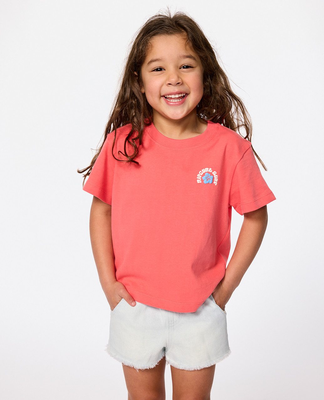 Rip Curl T-Shirt Luxe Surf T-Shirt für Mädchen (1-8 Jahre)