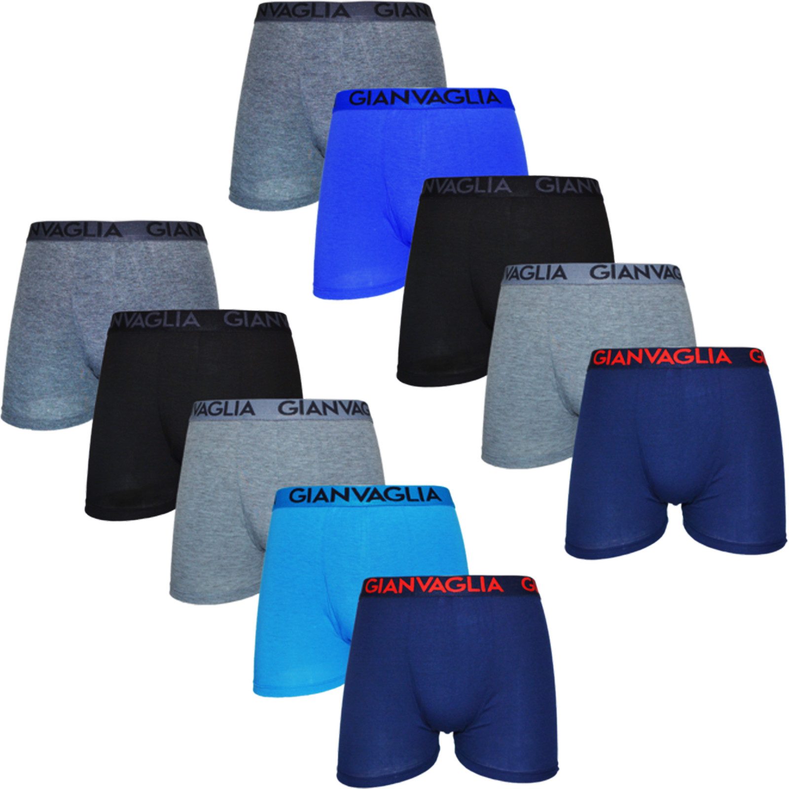 TEXEMP Boxershorts 5 bis 20 Herren Boxershorts Retroshorts Baumwolle Unterh günstig online kaufen