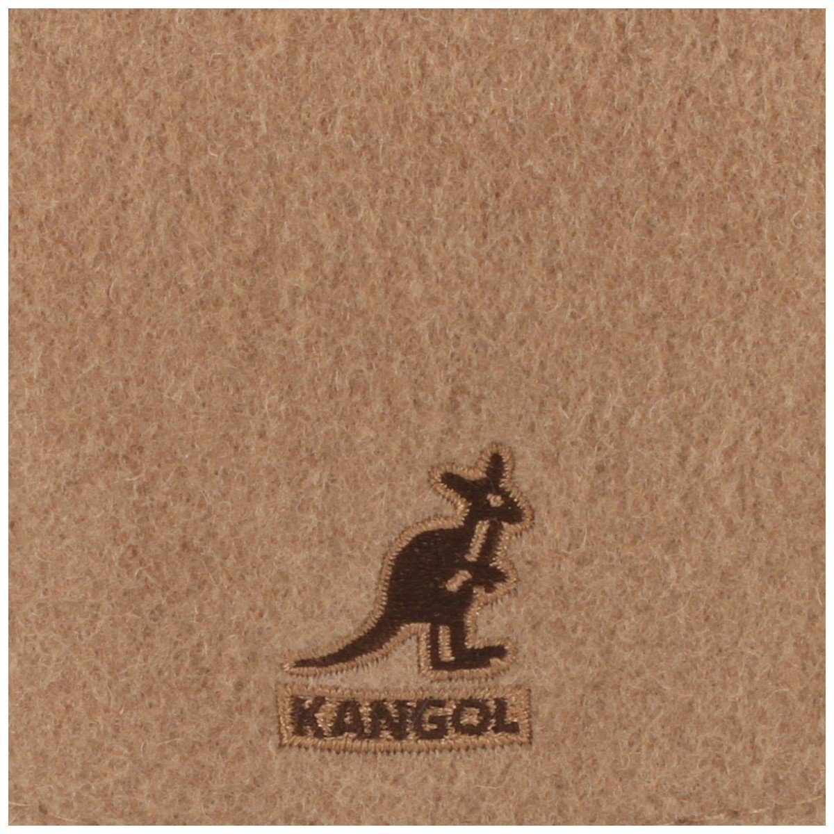 Kangol Schiebermütze Camel aus Cap 504 Wolle
