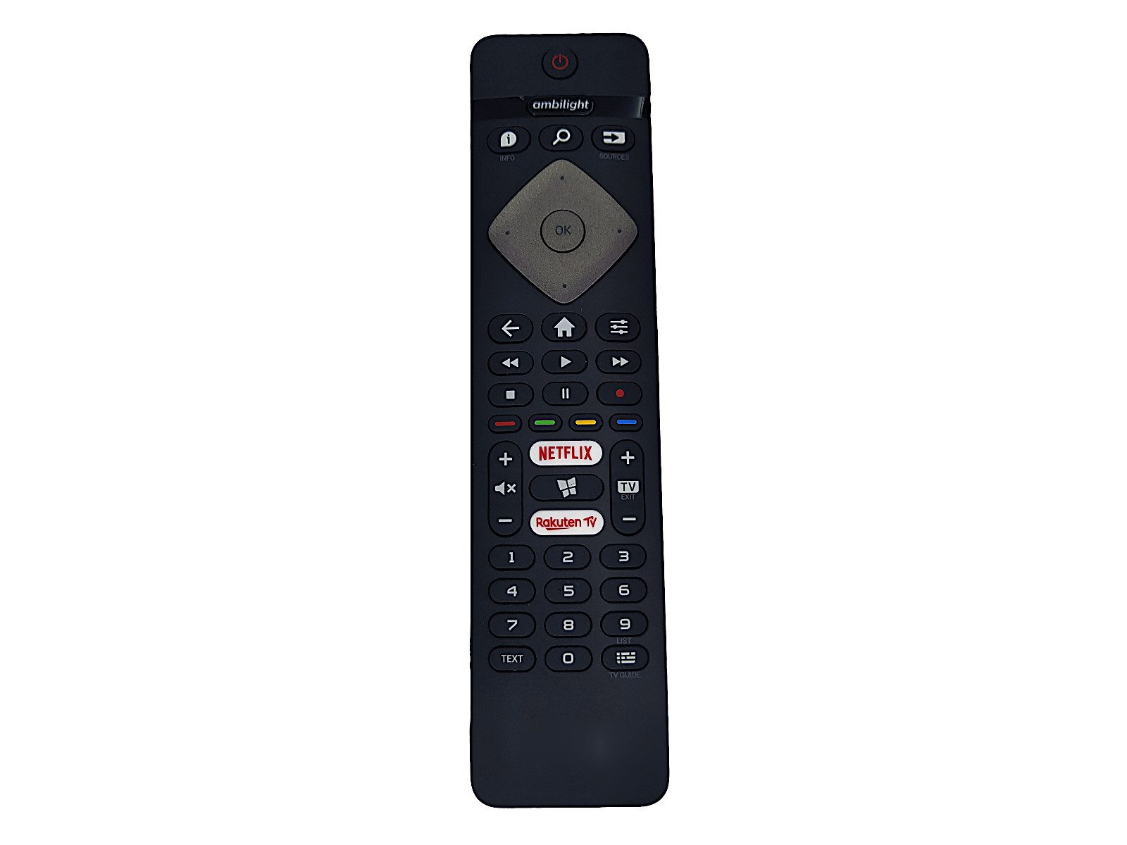 azurano Ersatz für PHILIPS 996599001511 398GR10BEPHN0017BC BRC0884402/01 Universal-Smart-TV-Fernbedienung