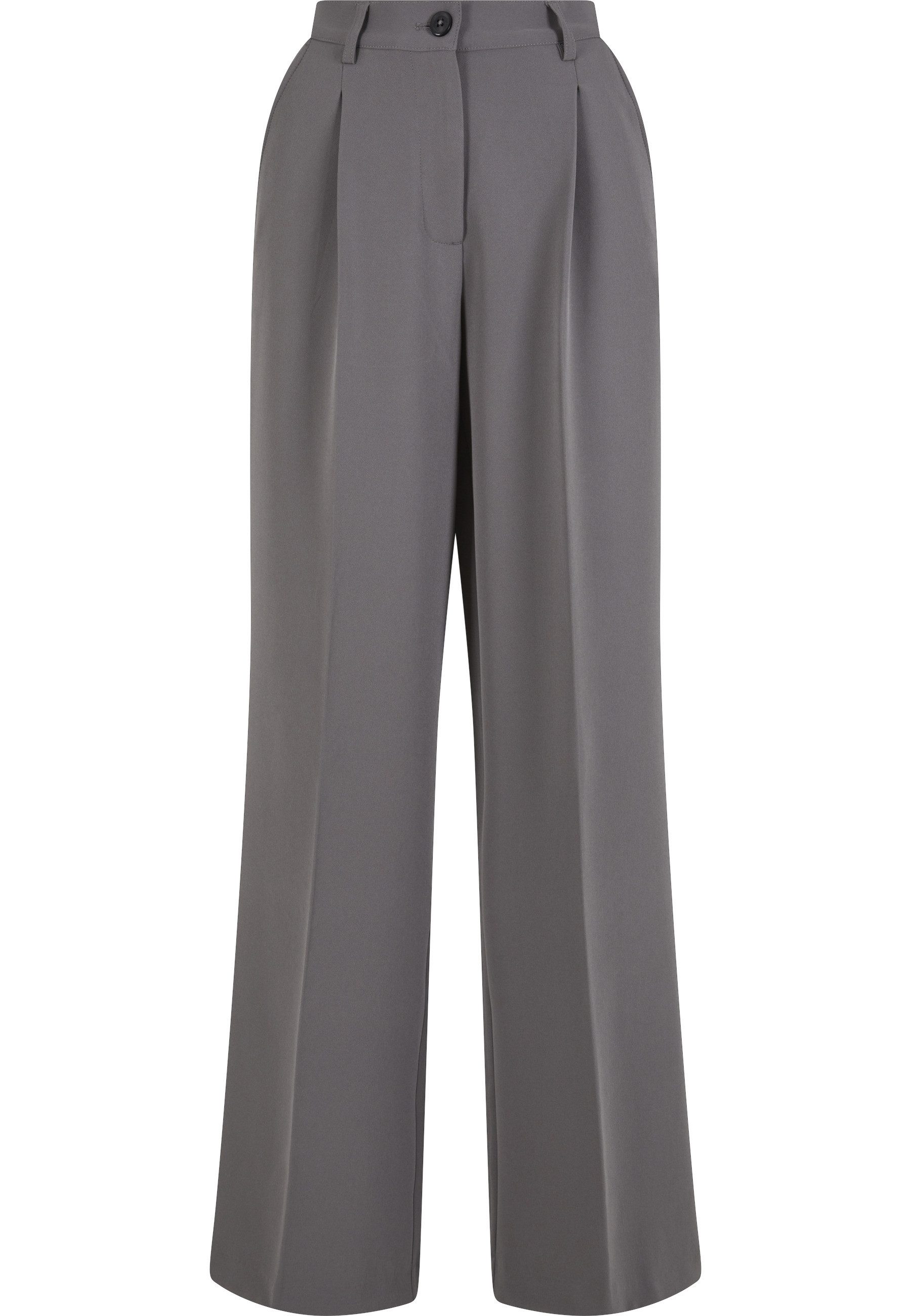 URBAN CLASSICS Stoffhose Urban Classics Ladies Wide Leg Trousers (1-tlg)