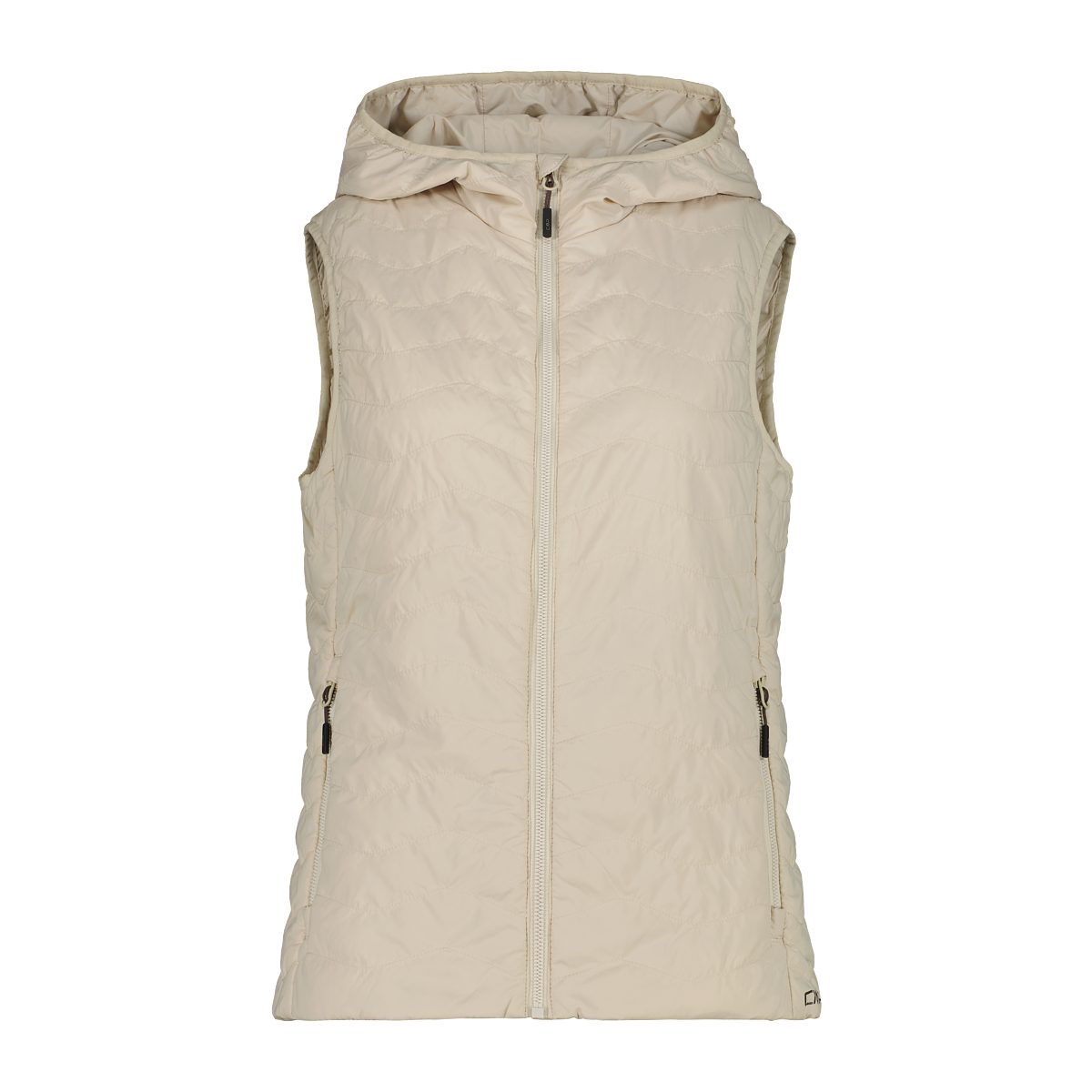 CMP Trekkingjacke WOMAN VEST FIX HOOD CREAM