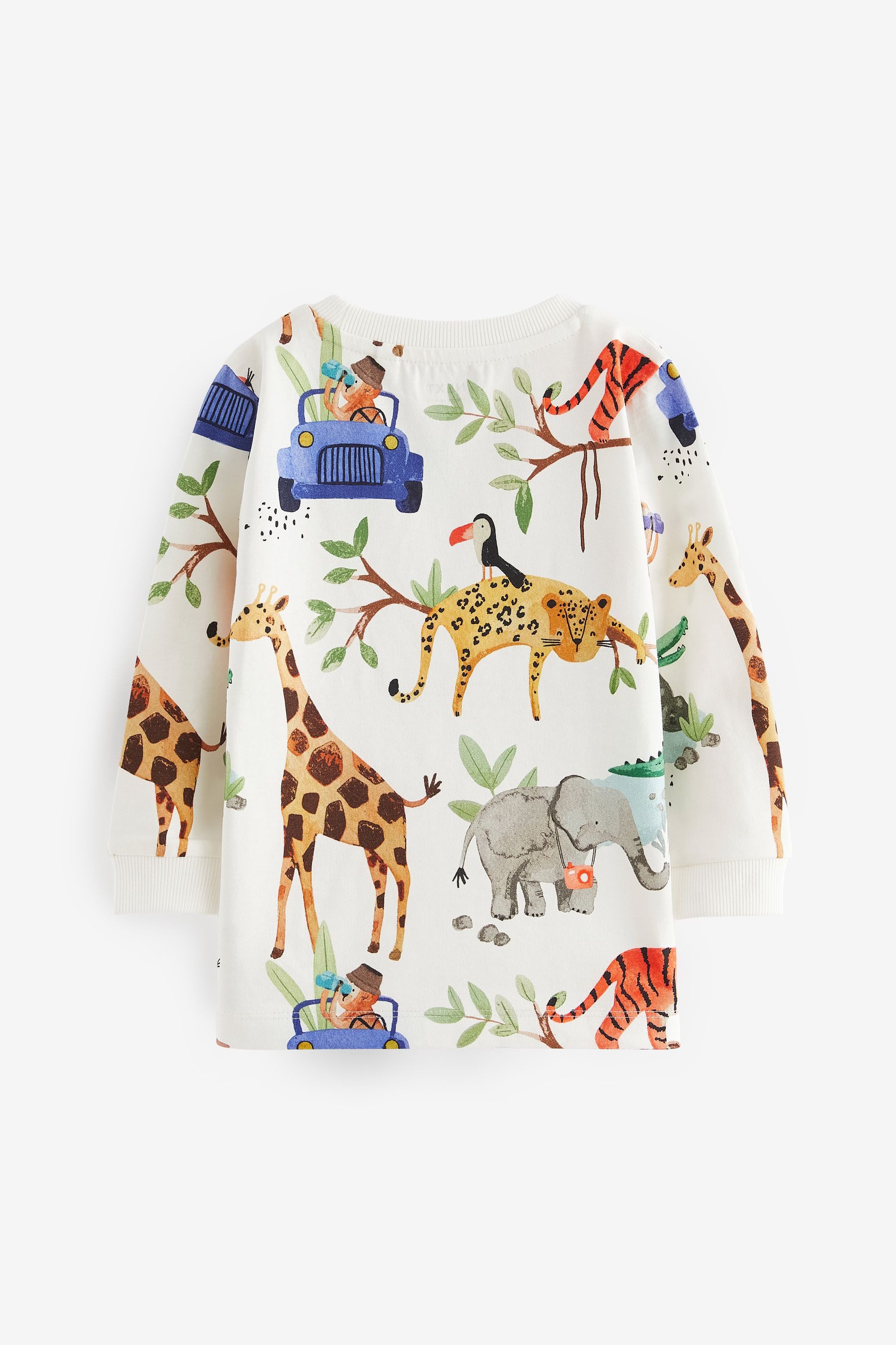 Next Langarmshirt 3er-Pack Langarmshirts mit Tiermotiven günstig online kaufen