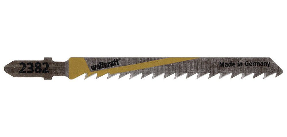 Wolfcraft Stichsägeblatt Wolfcraft Stichsägeblätter 2382000 100 mm T-Schaft