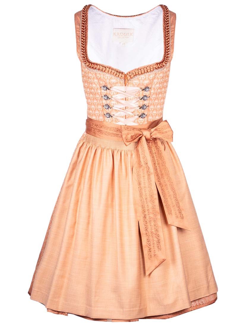 Krüger Dirndl Dirndl Rixa 60cm Länge ocker