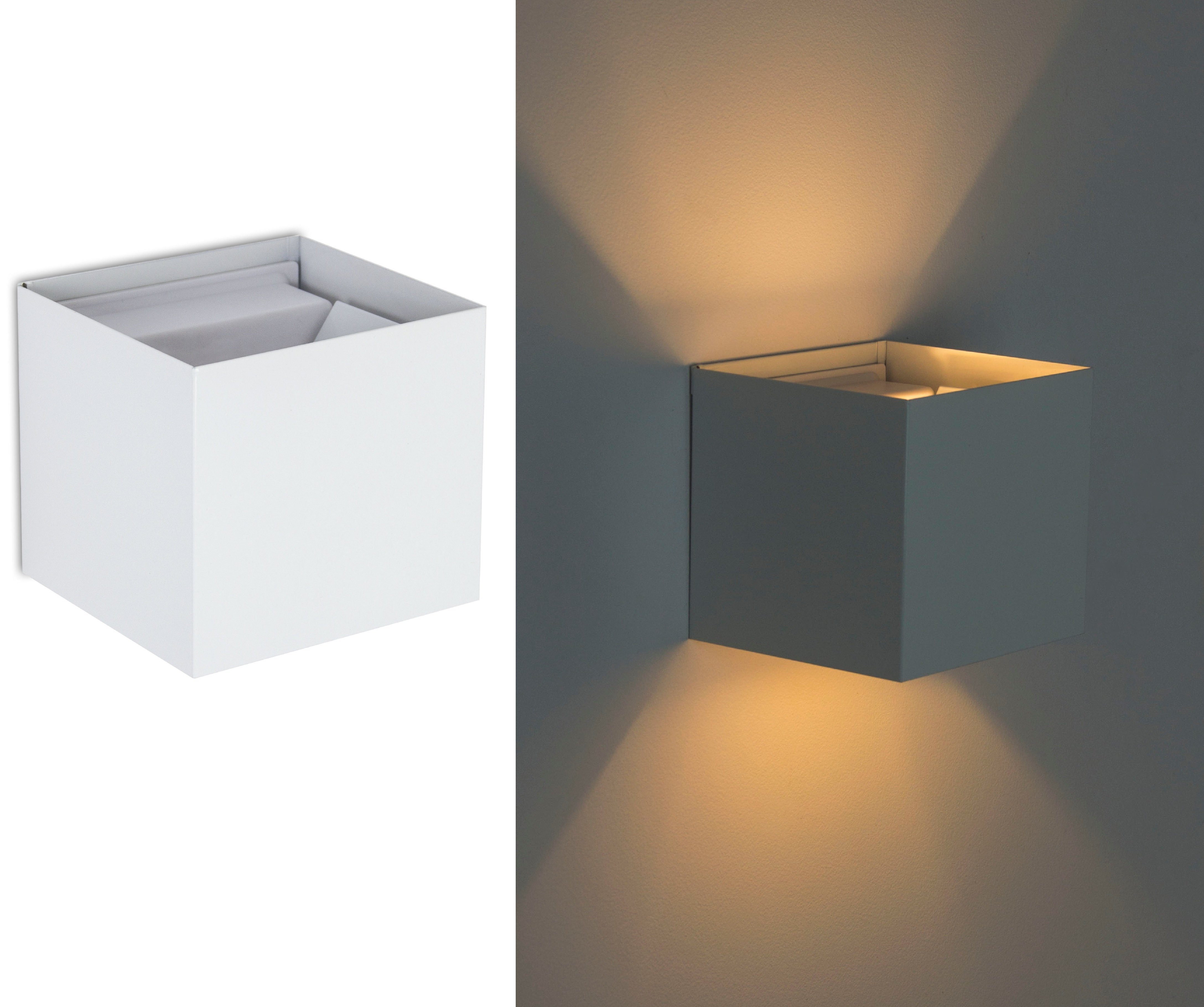 TRANGO LED Außen-Wandleuchte, 8015-01W IP44 Up günstig online kaufen