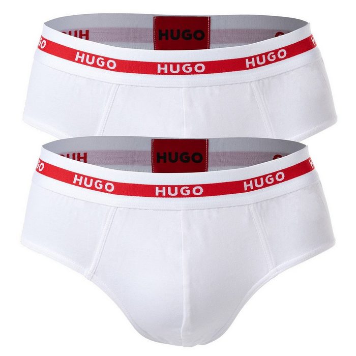 HUGO Slip Herren Slips 2er Pack - Hip Briefs Twin Pack
