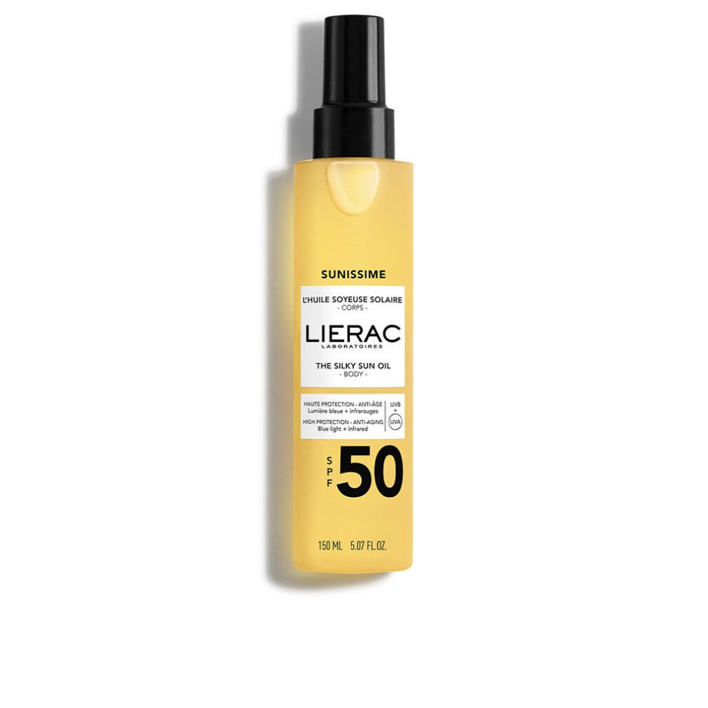 LIERAC Körperpflegemittel SUNISSIME seidiges Sonnenöl SPF50 150 ml