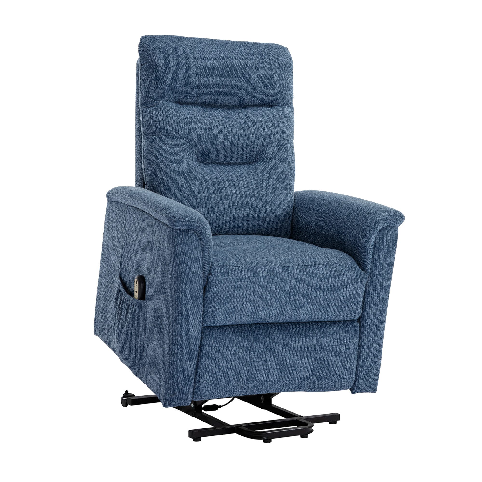 Thanaddo Relaxsessel Fernsehsessel mit Liegefunktion, Massagesessel für Senioren (1er set)