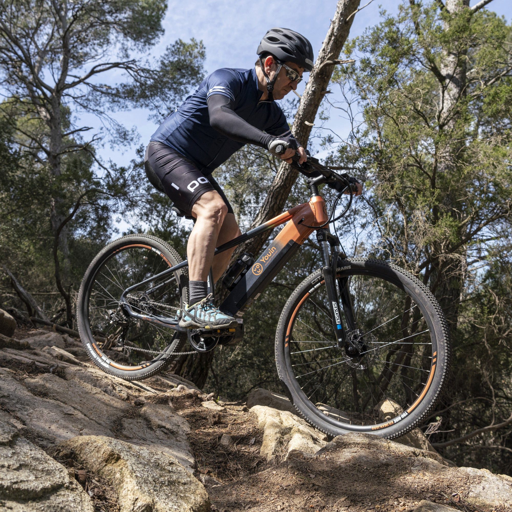 Nettlife E-Bike Mountainbike Elektrofahrrad Shimano 29" E-Mountainbike 8-Gang-Schaltung, 8 Gang, Kettenschaltung, Vinka Motor, 540 Wh, GX20 36V 15AH Samsung cells hidden battery