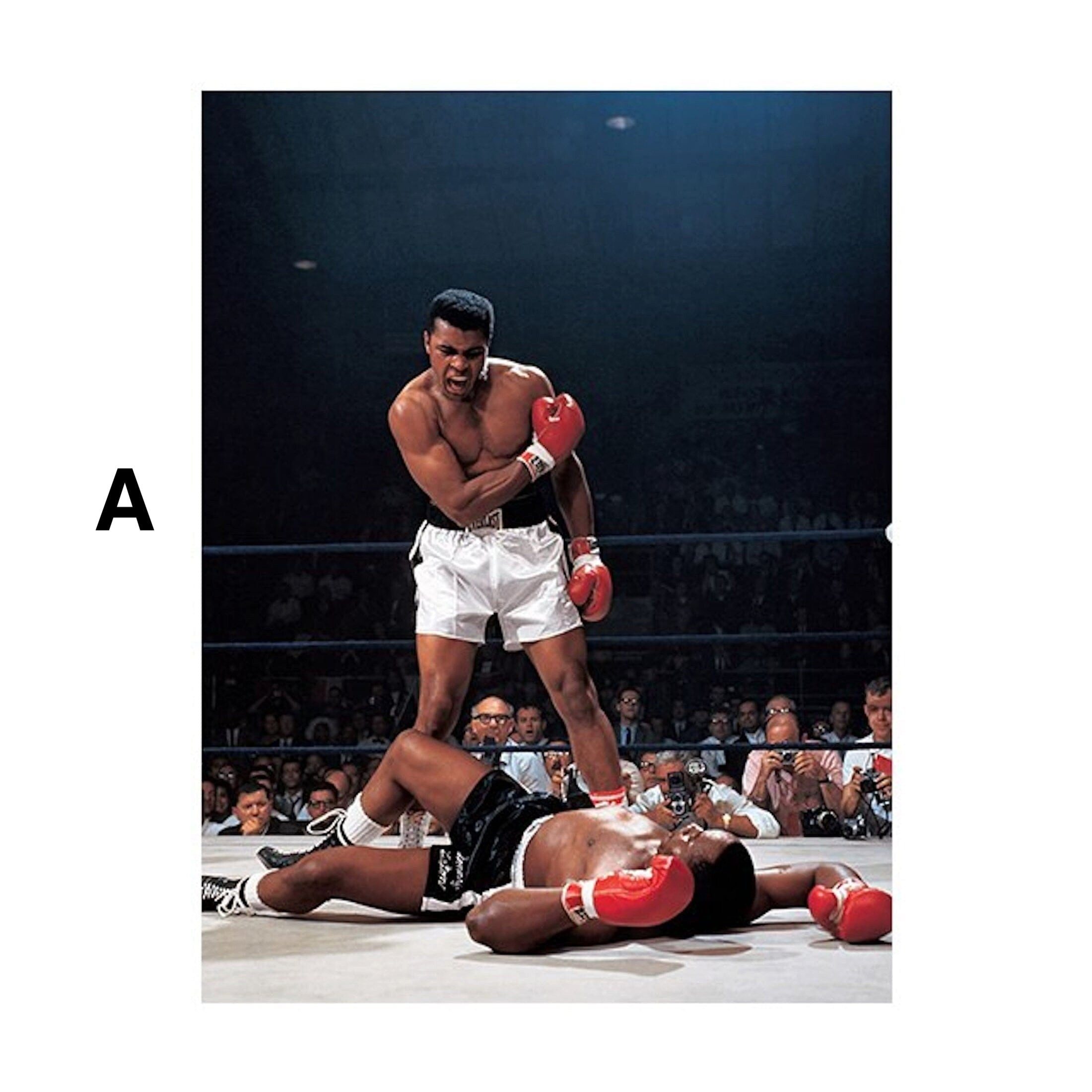 JUSTGOODMOOD Poster Boxer Muhammad Ali Größter aller Zeiten in verschiedenen Farben als De, B (1 St) – Bild 3 von 5