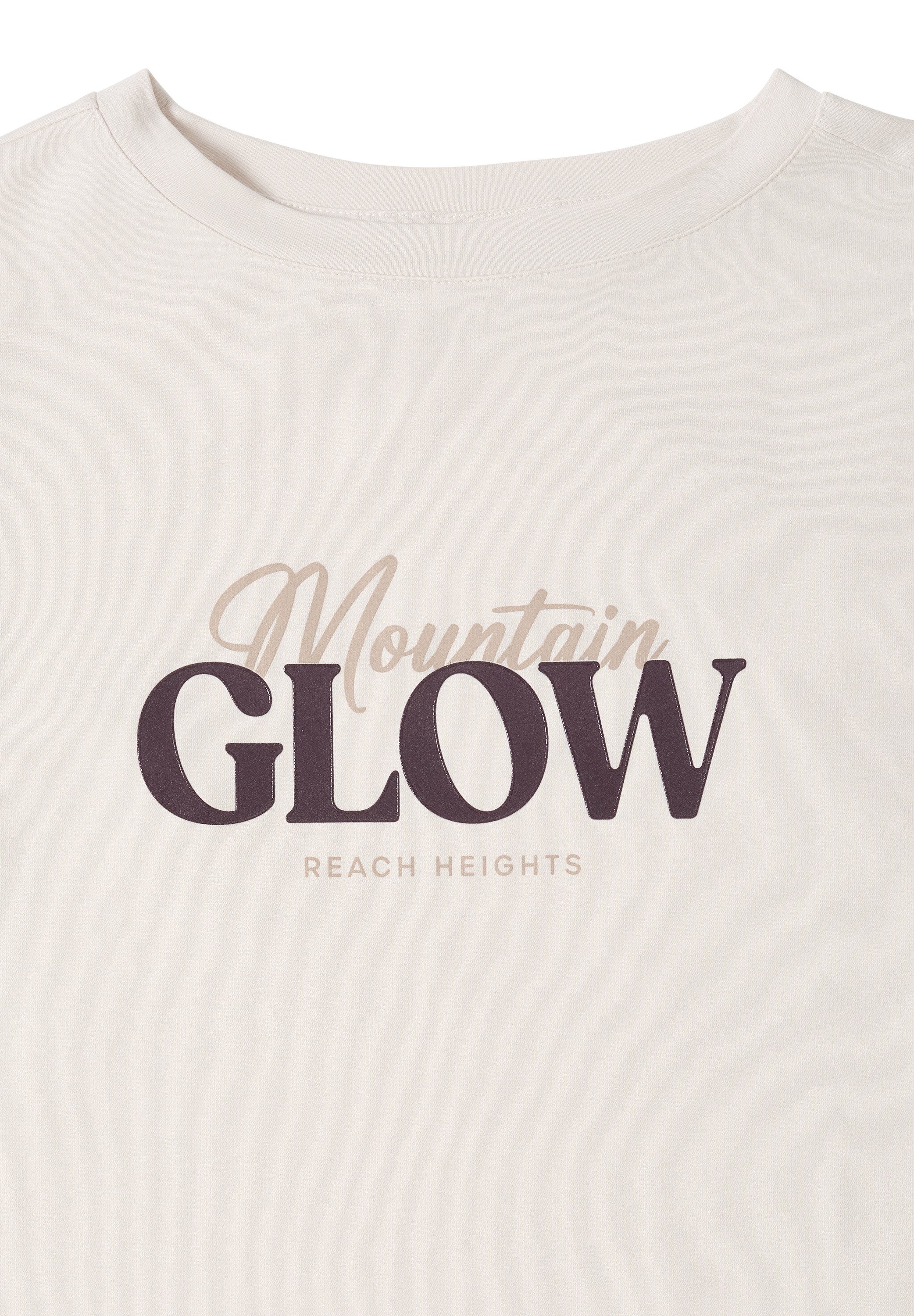 CECIL Langarmshirt aus softem Materialmix