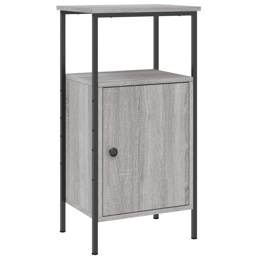 vidaXL Nachttisch Nachttisch Grau Sonoma-Eiche 41x31x80 günstig online kaufen