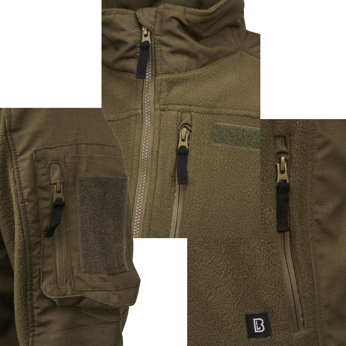 Brandit Outdoorjacke Brandit Fleecejacke RipStop günstig online kaufen