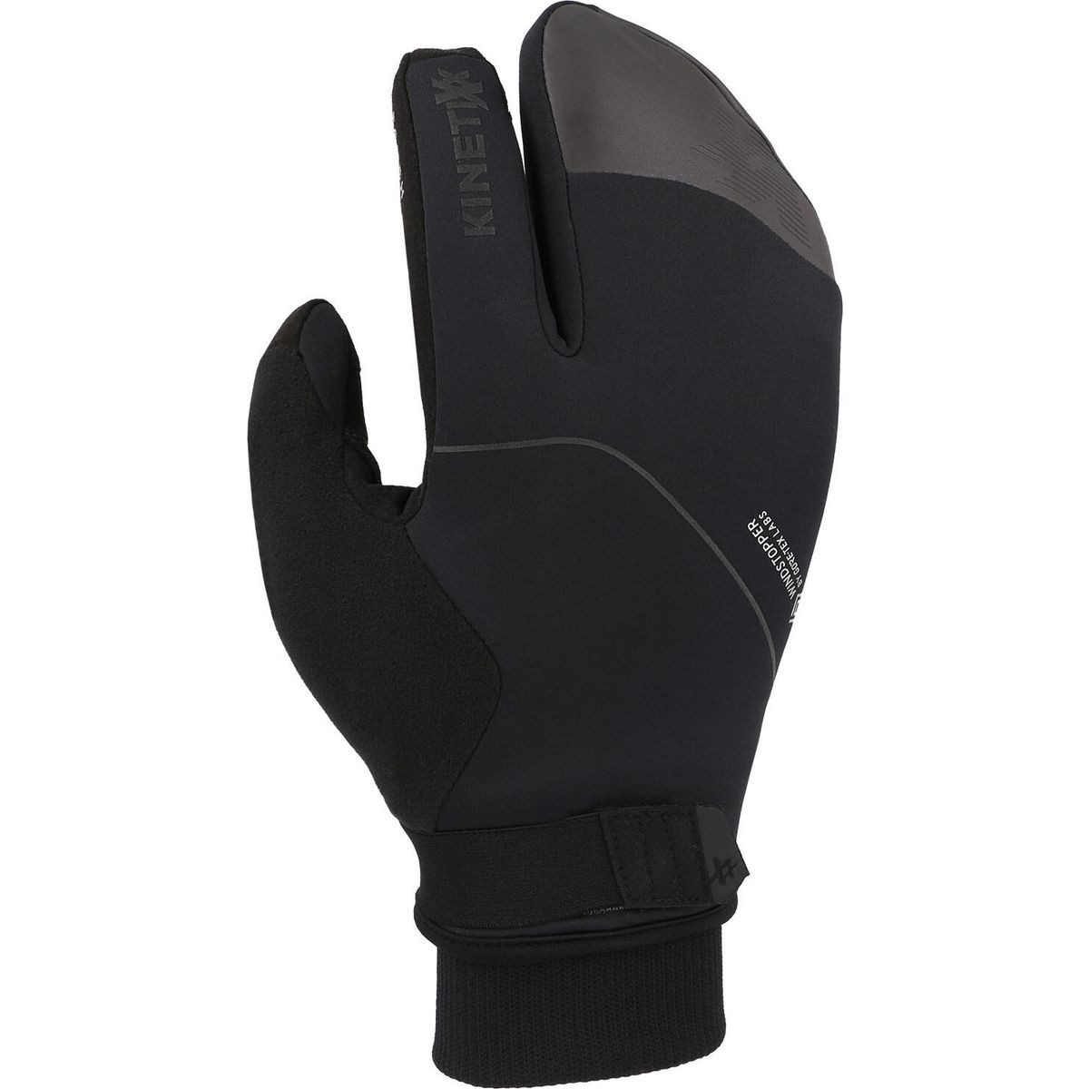 Kinetixx Fahrradhandschuhe Luzan Warme, winddichte Winterradhandschuhe mit rutschfester Innenhand und