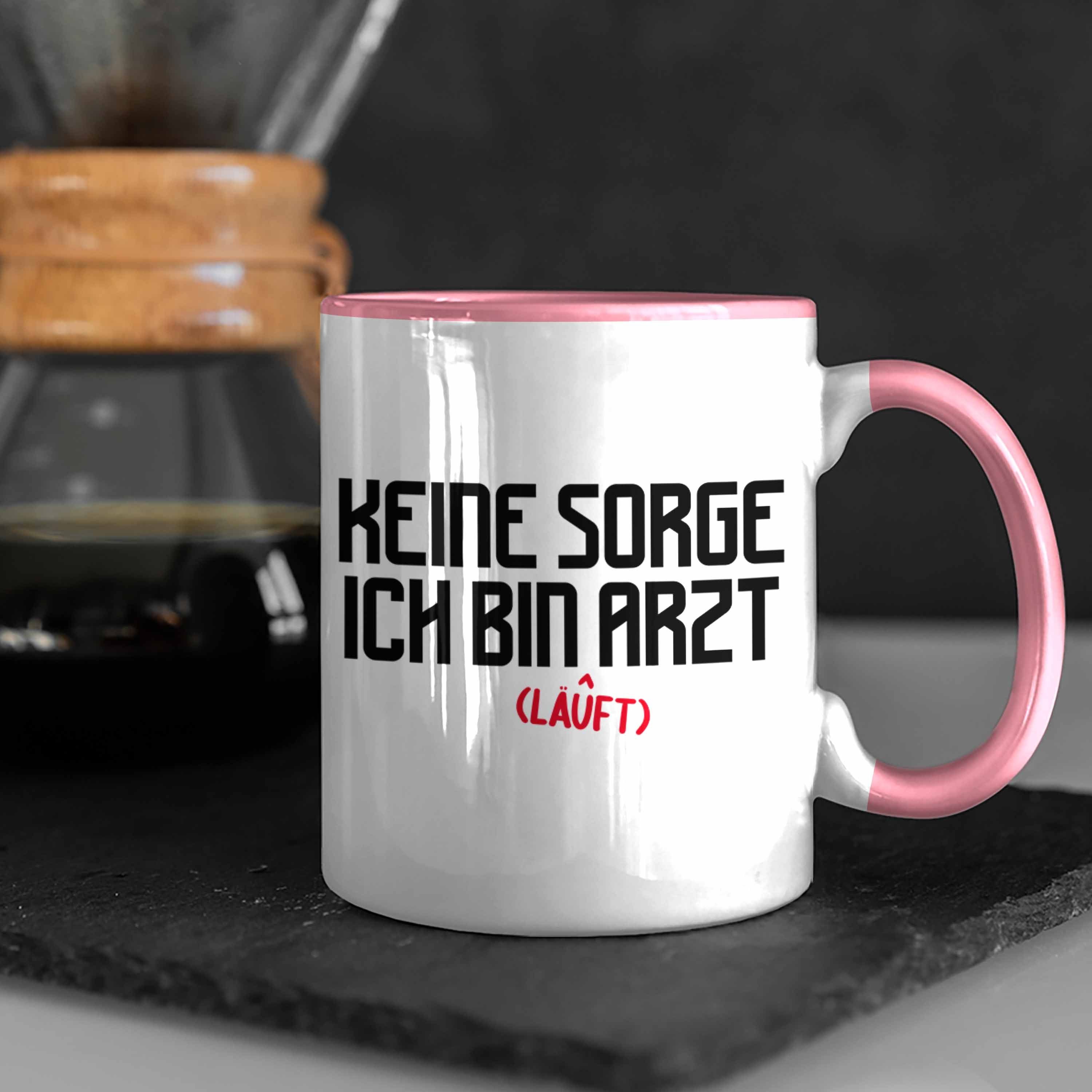 Lustig Krankenhaus Kaffeetasse Geschenkidee Männer - Arzt Rosa Geschenk Tasse Ärzte Tasse Arzt für Trendation Trendation