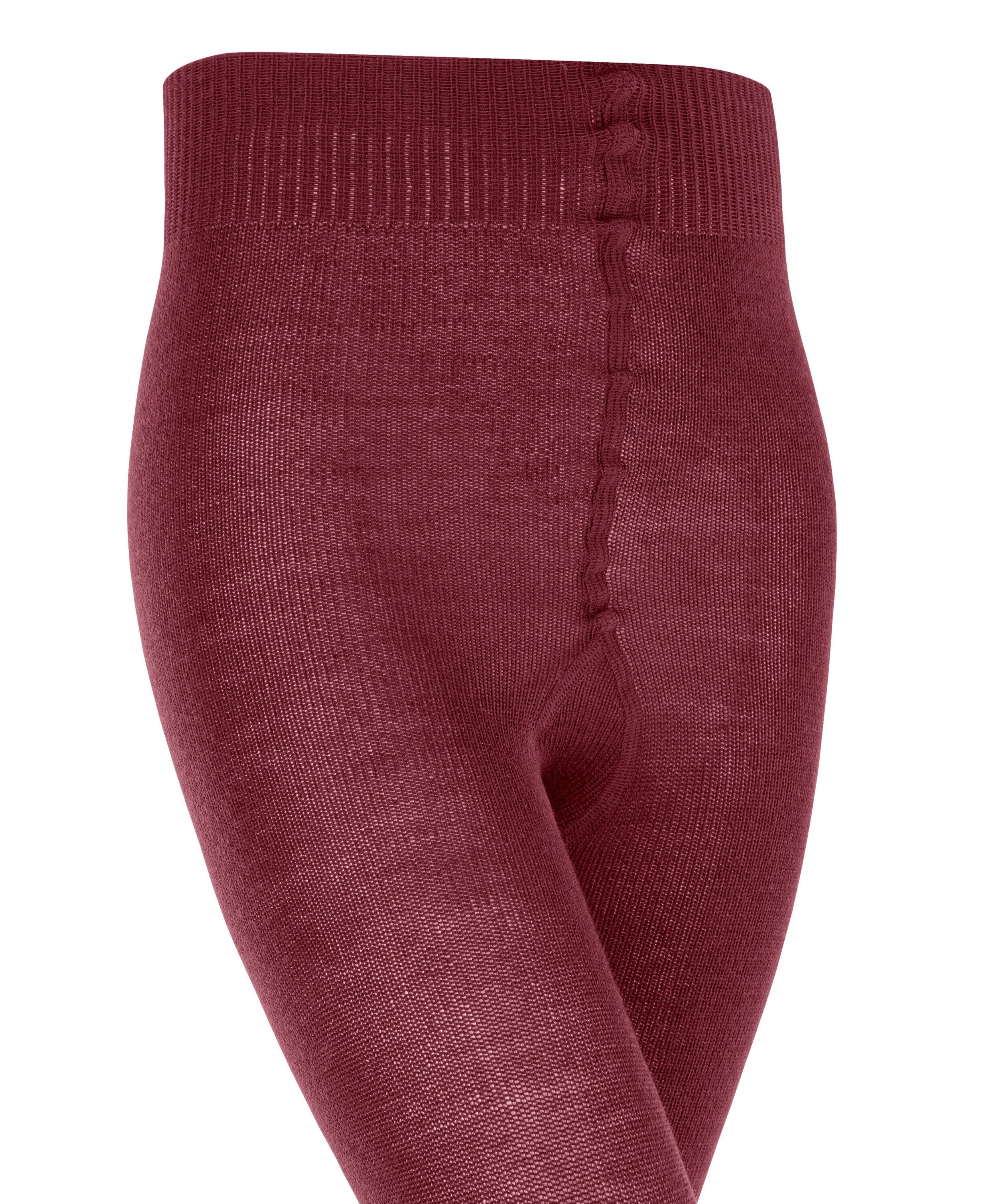 St) verstärkten Wool mit (8830) Comfort (1 Strickstrumpfhose ruby Belastungszonen FALKE